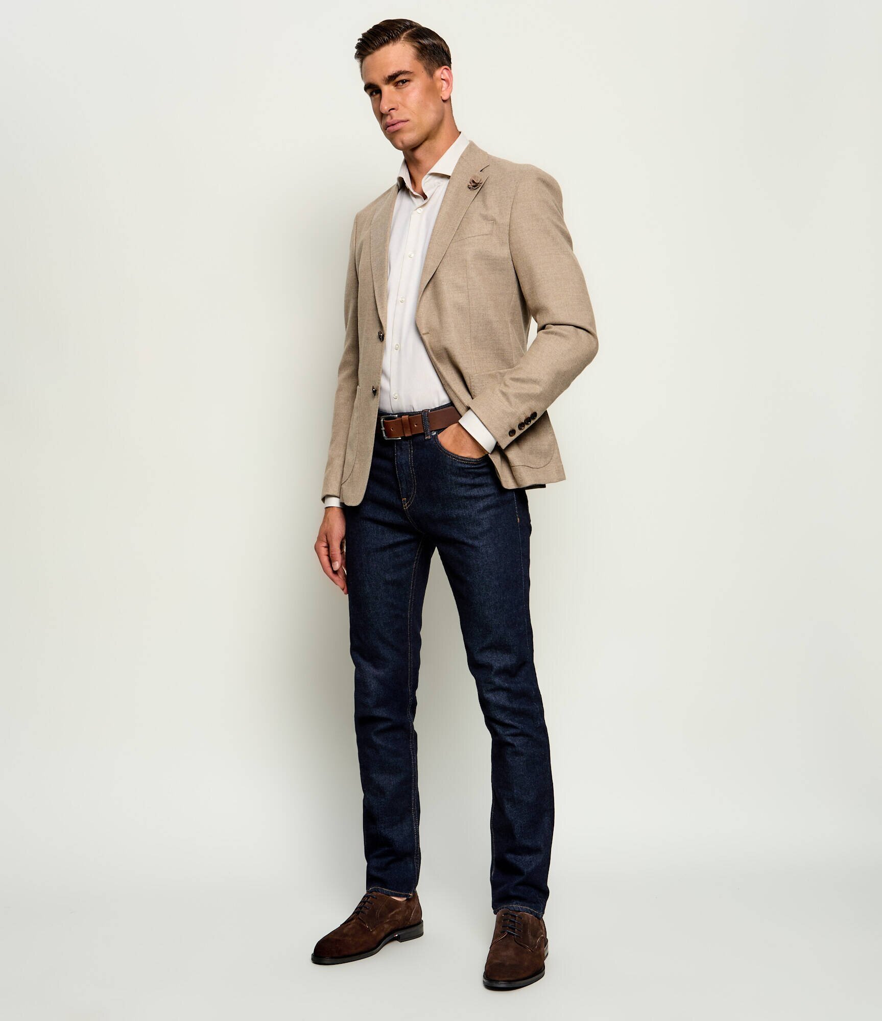 Tommy Hilfiger Pantofi derby Corporate Dressy | piele întoarsă
