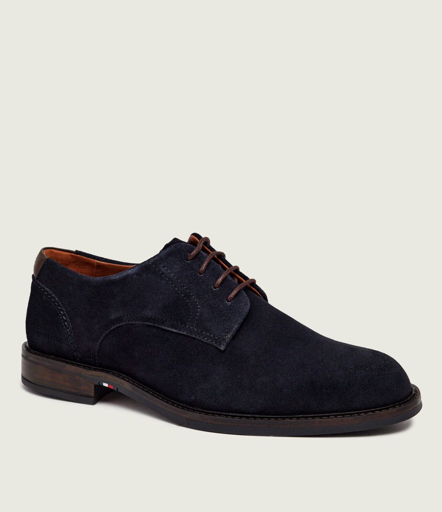 Tommy Hilfiger Pantofi derby Corporate Dressy | piele întoarsă