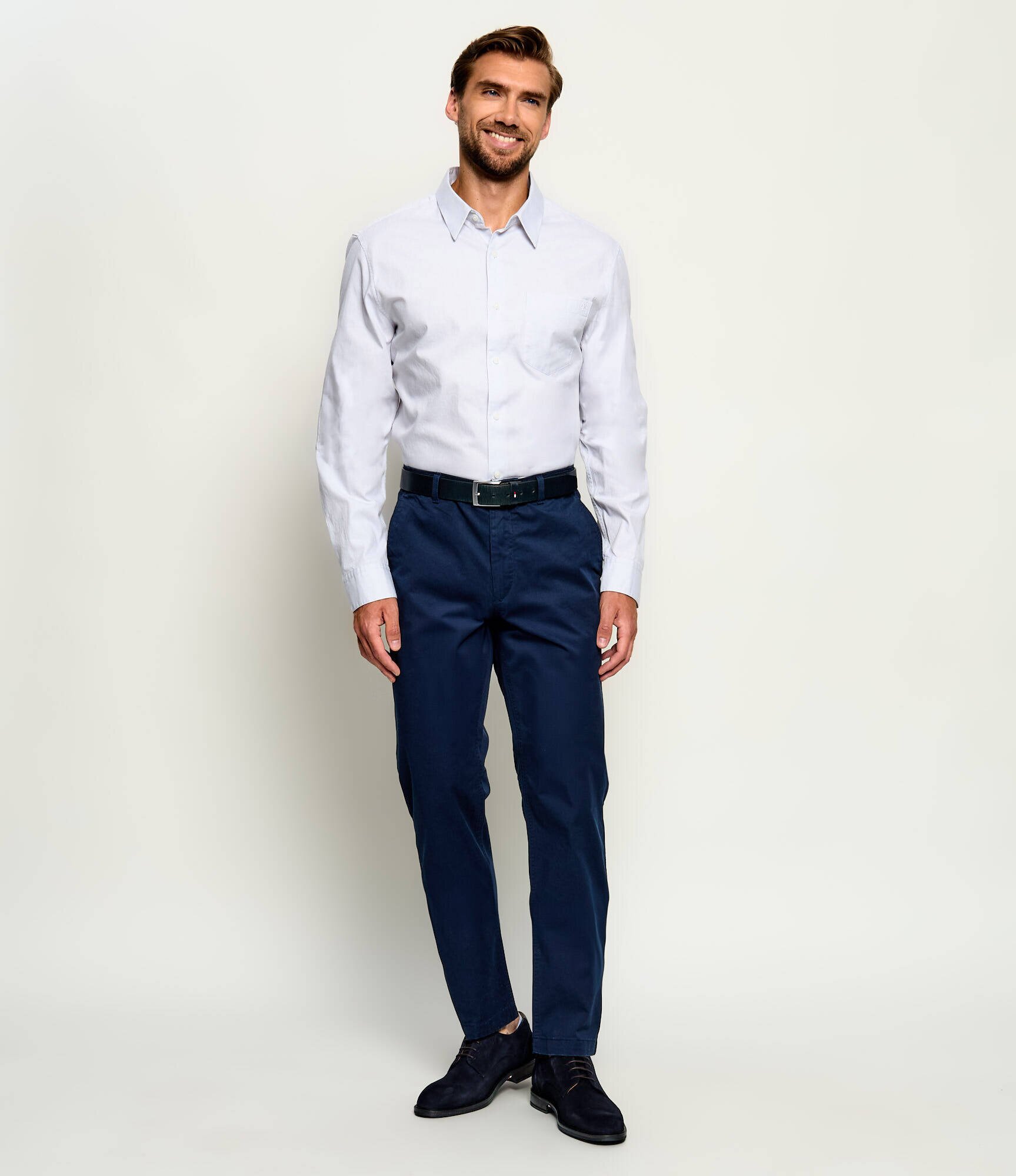 Tommy Hilfiger Pantofi derby Corporate Dressy | piele întoarsă