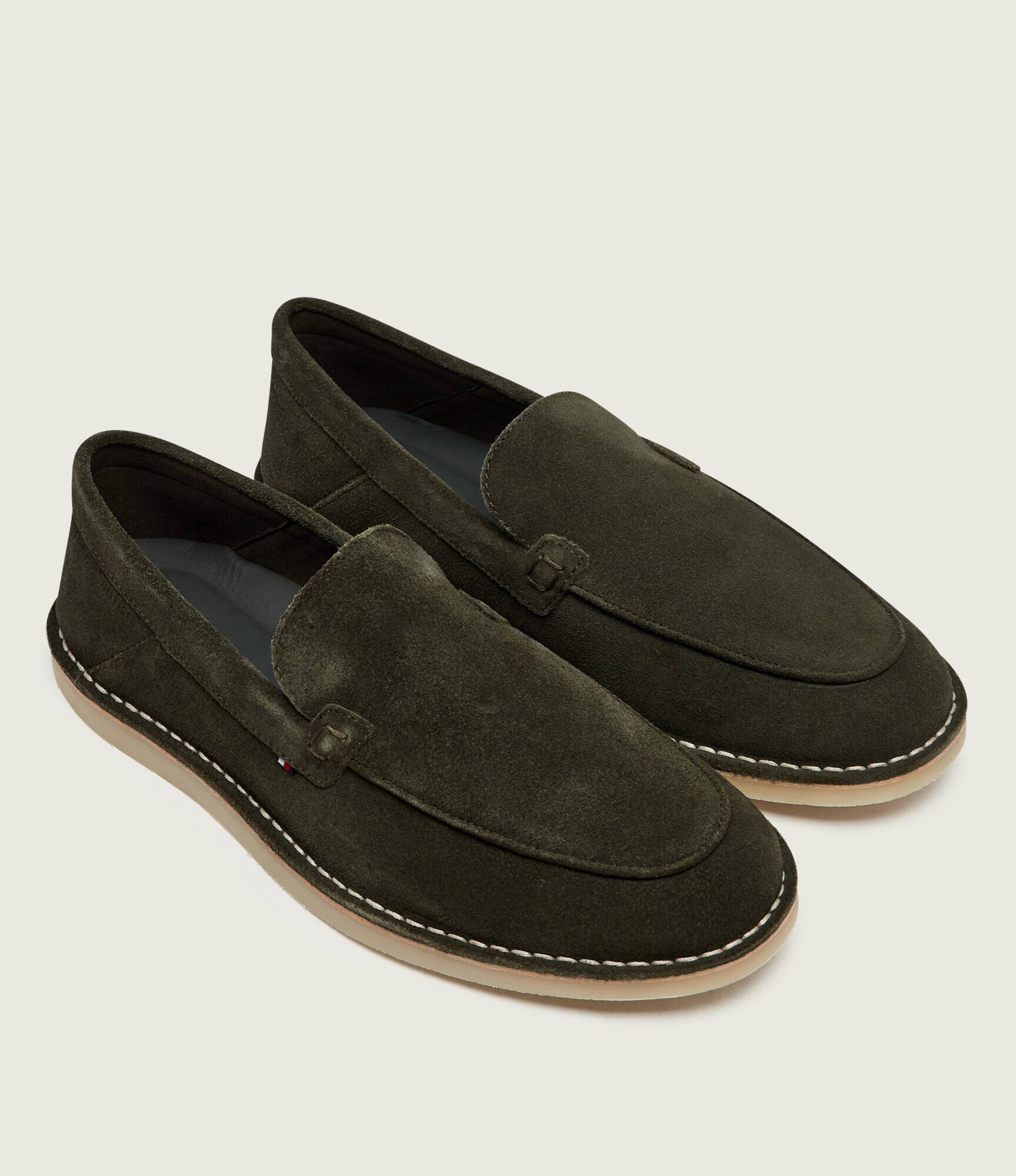Tommy Hilfiger Pantofi loafer | piele întoarsă