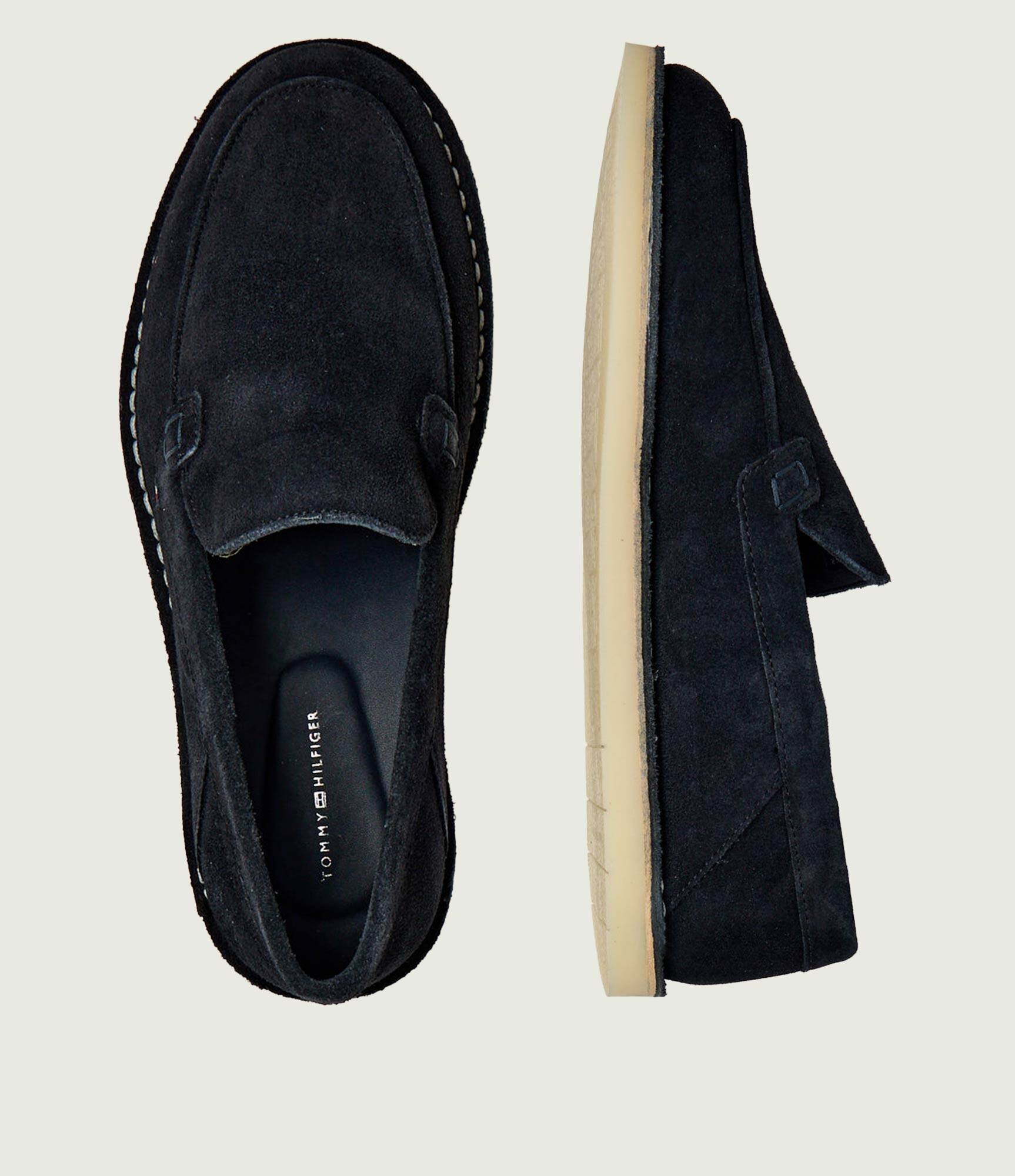 Tommy Hilfiger Pantofi loafer | piele întoarsă