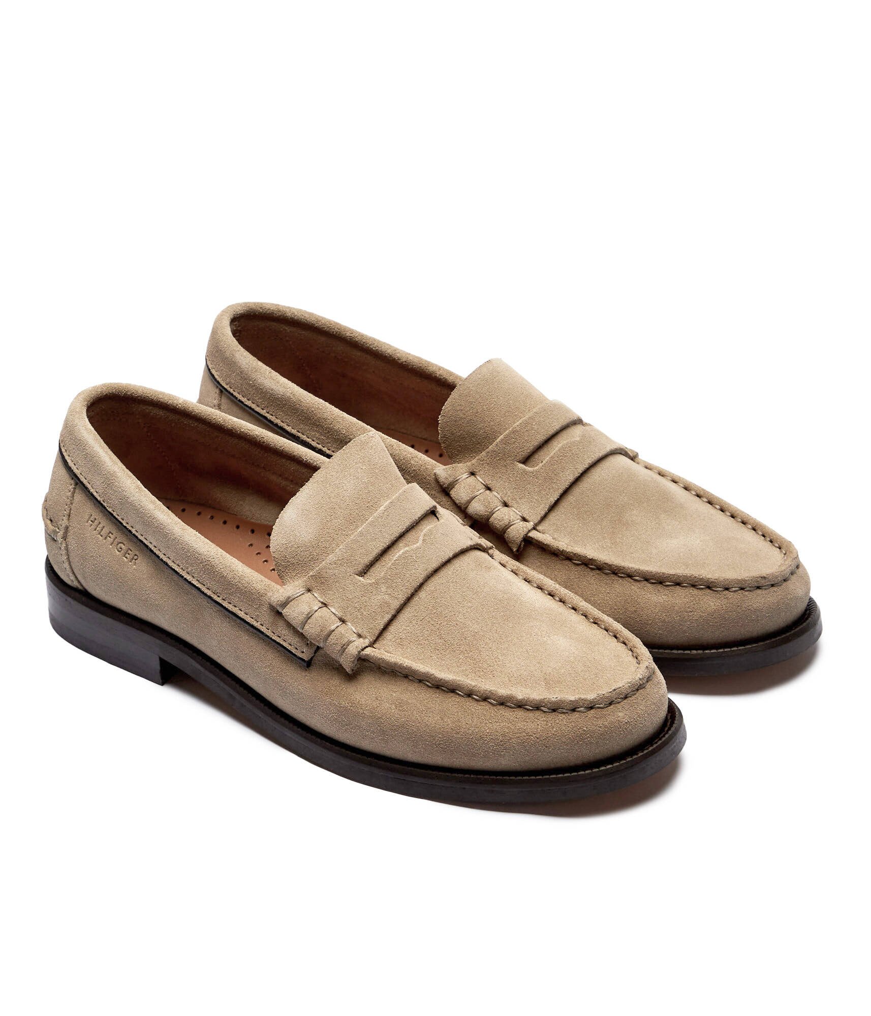 Tommy Hilfiger Pantofi loafer | piele întoarsă