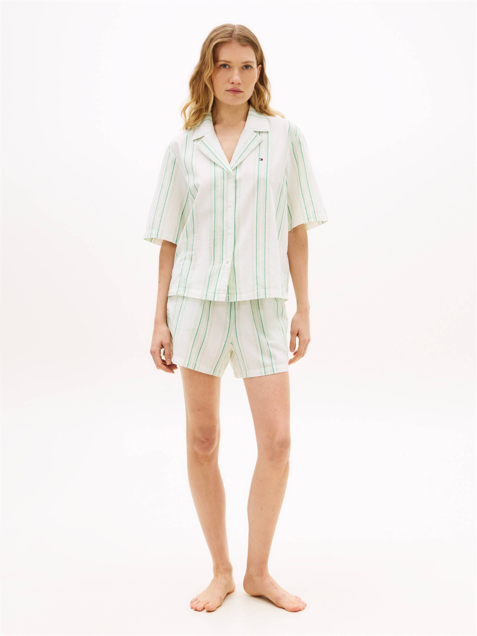 Tommy Hilfiger Pijama Essential | regular fit | cu adaos de in