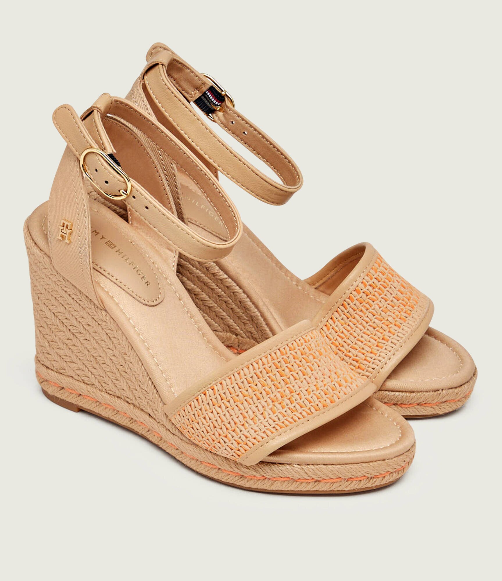 Tommy Hilfiger Platforme cu adaos de piele