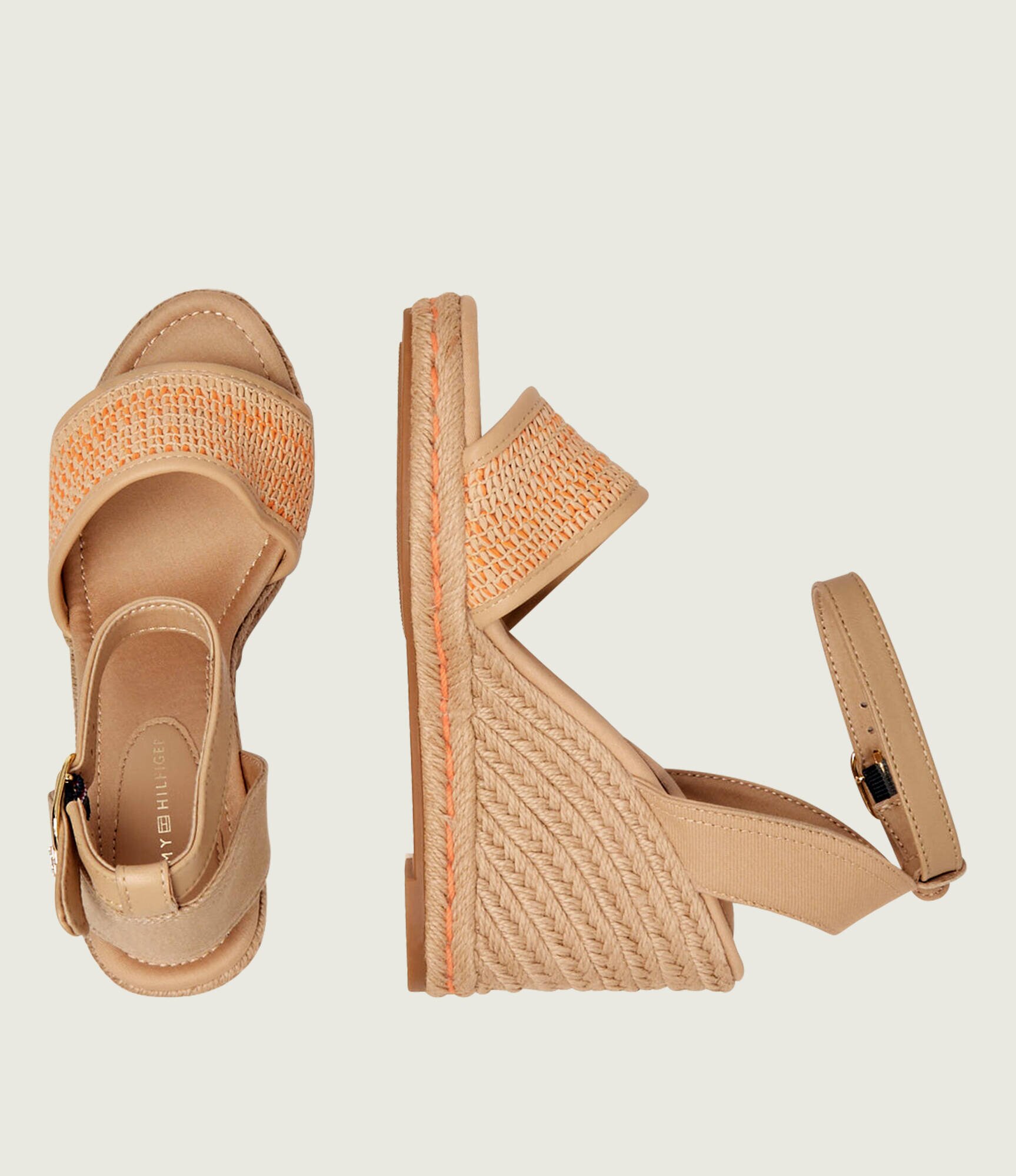 Tommy Hilfiger Platforme cu adaos de piele