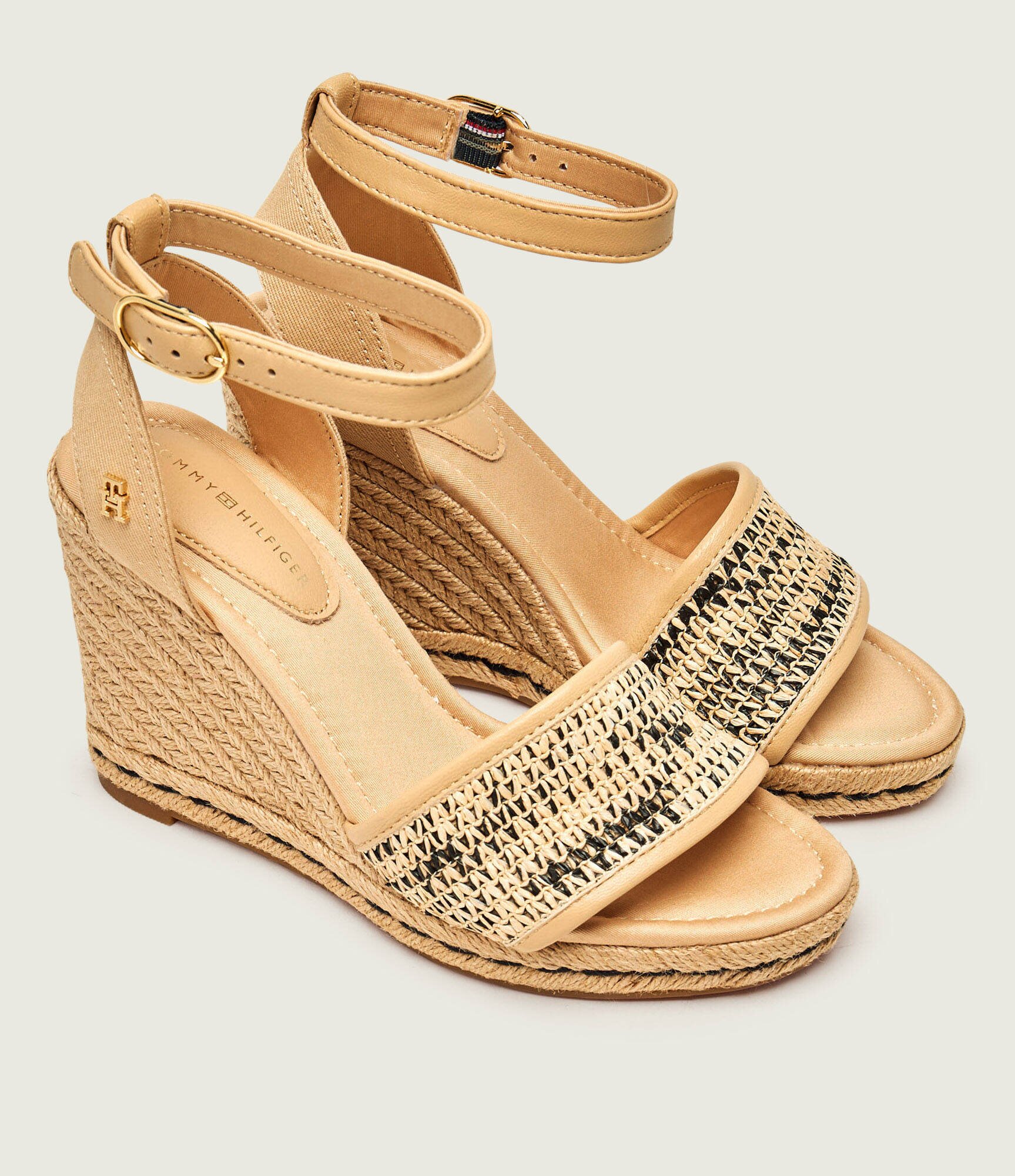 Tommy Hilfiger Platforme cu adaos de piele