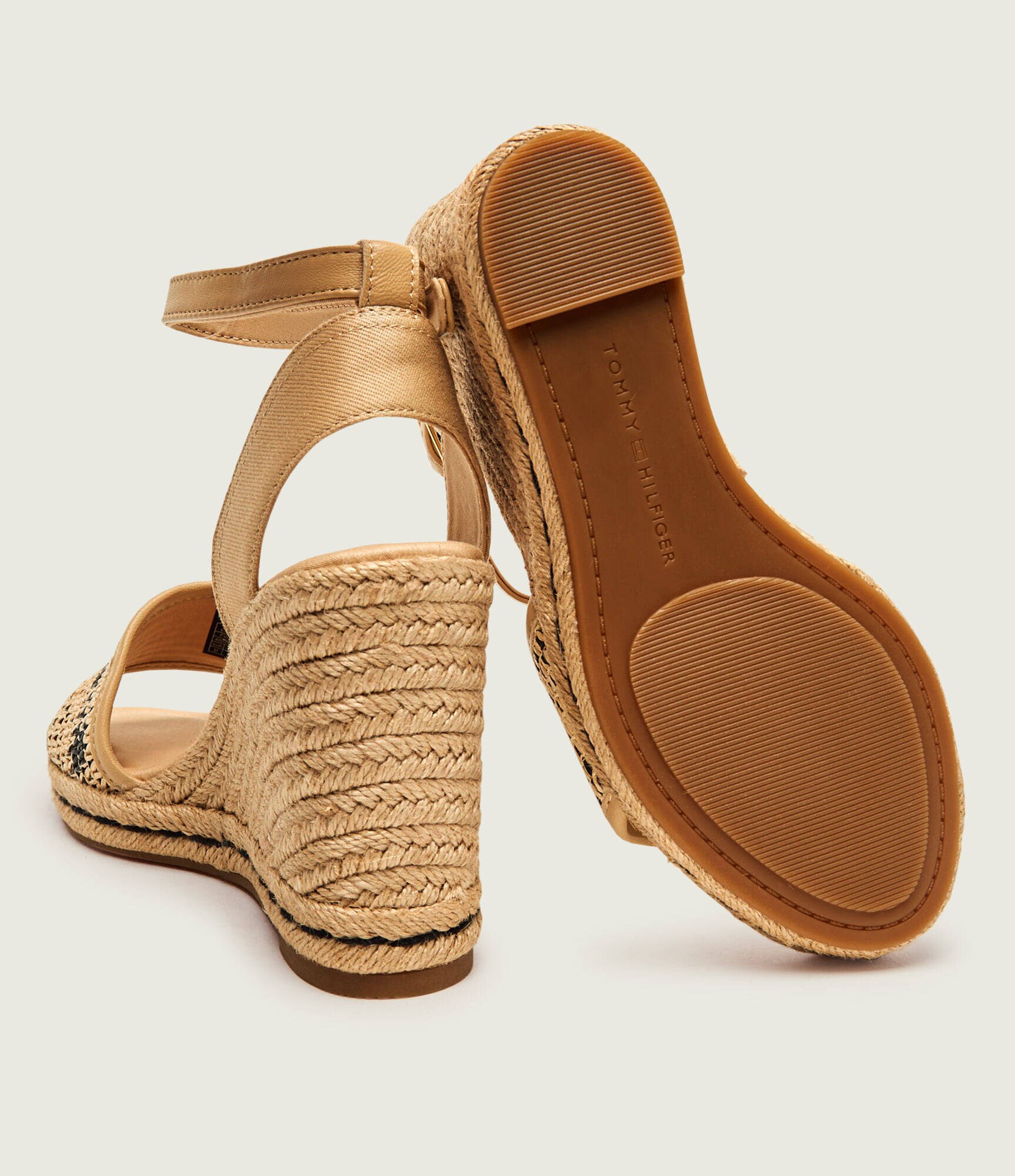 Tommy Hilfiger Platforme cu adaos de piele