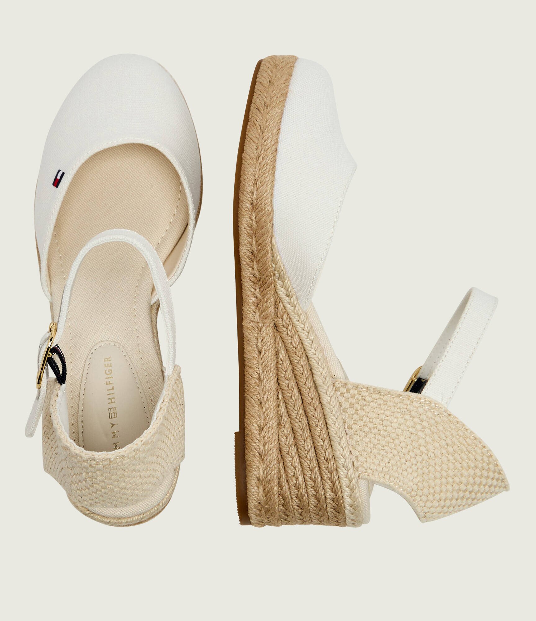 Tommy Hilfiger Platforme cu adaos de piele