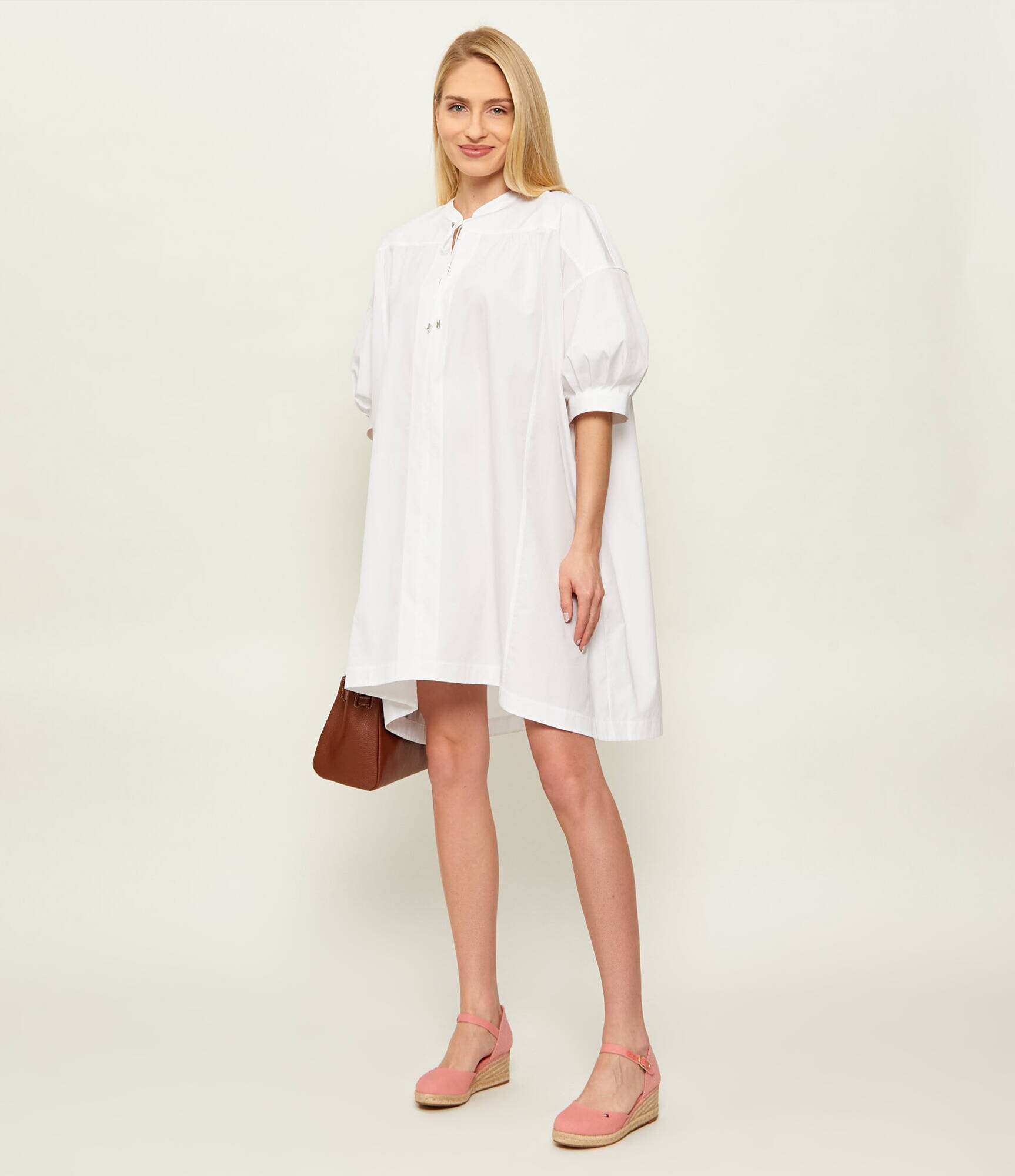 Tommy Hilfiger Platforme cu adaos de piele