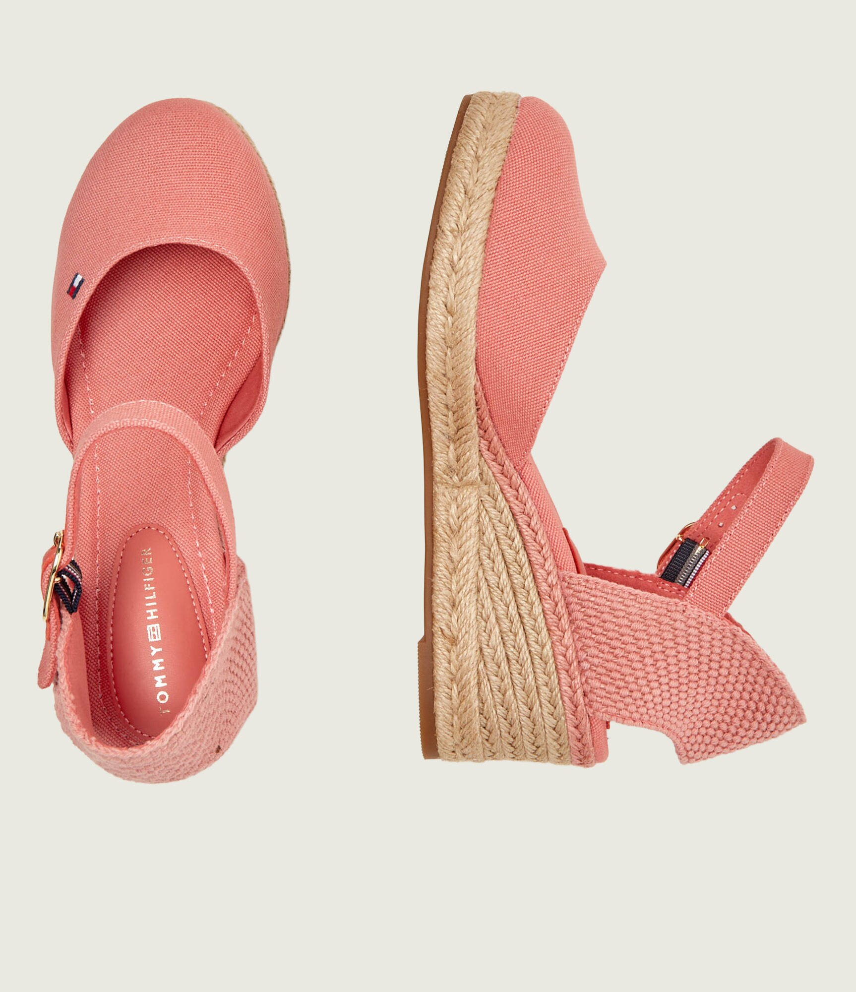 Tommy Hilfiger Platforme cu adaos de piele