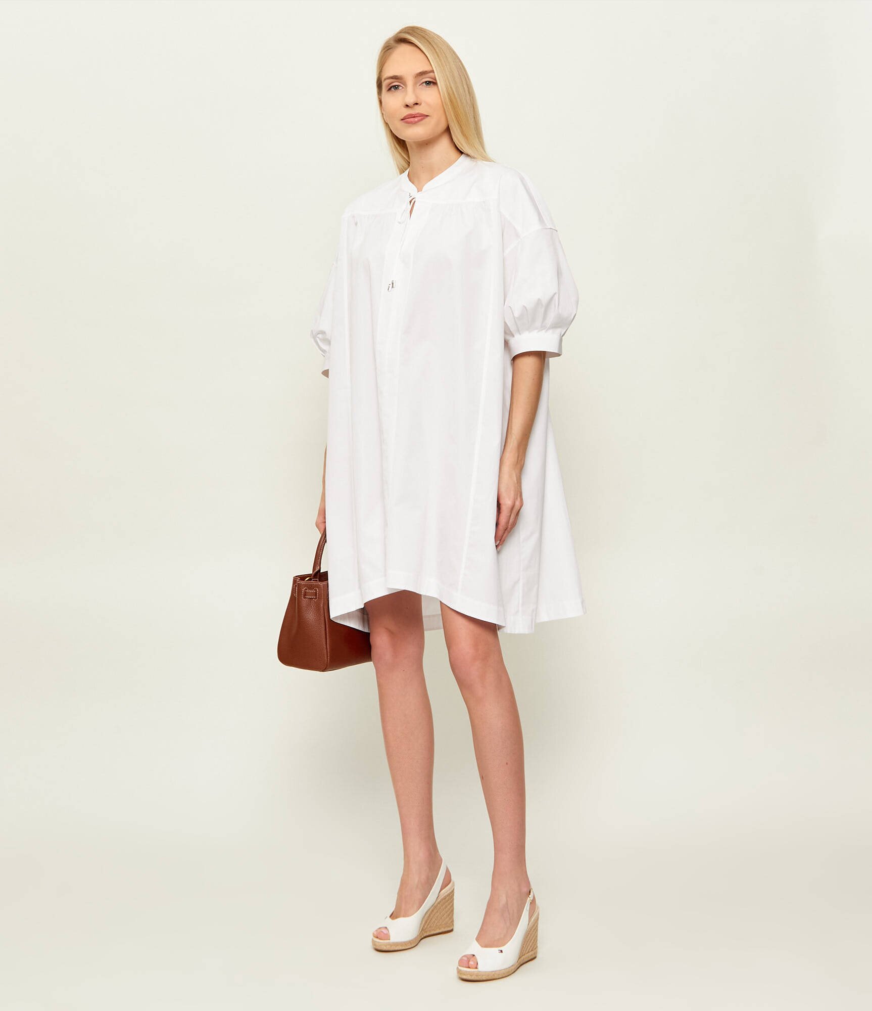 Tommy Hilfiger Platforme cu adaos de piele
