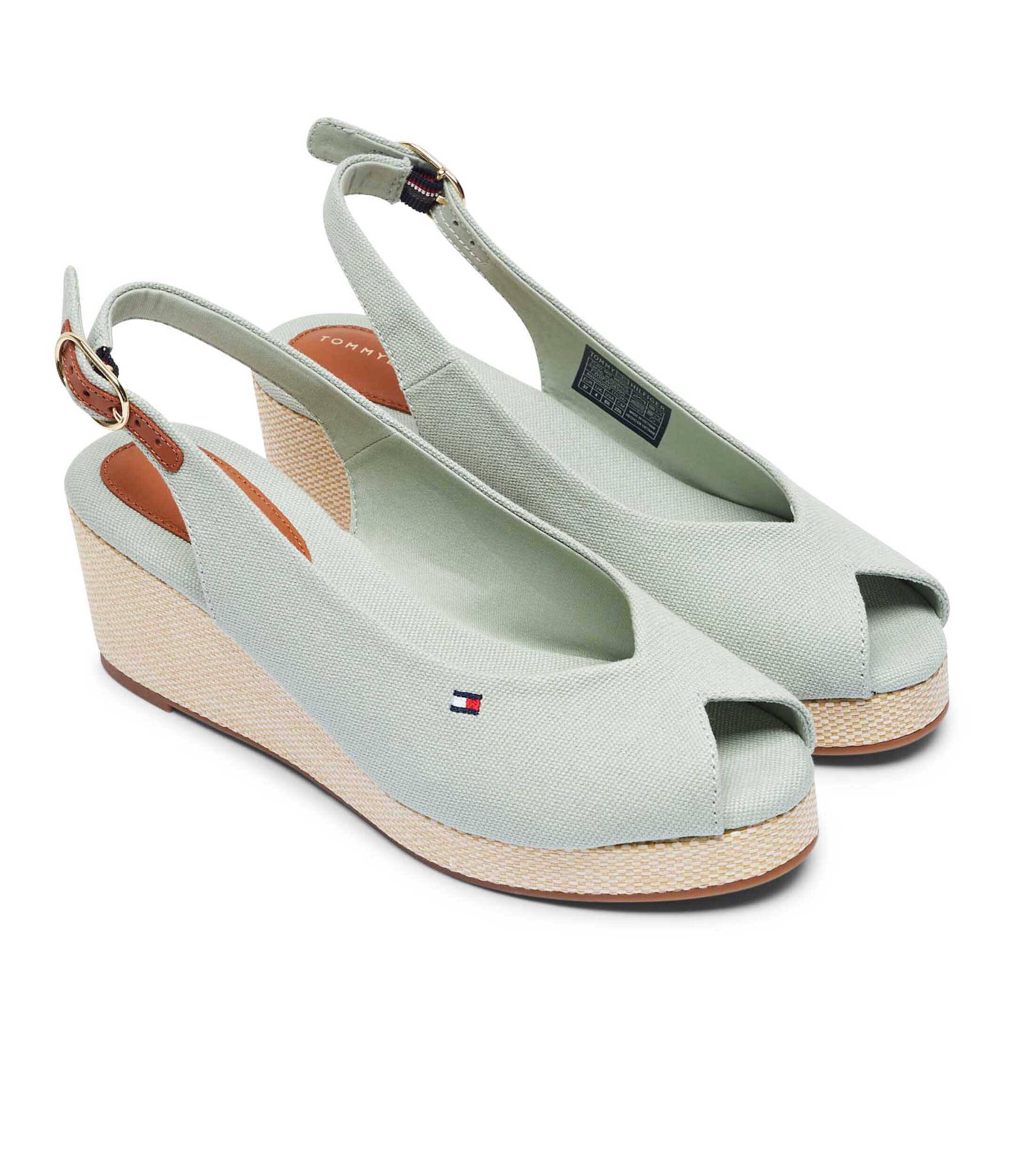 Tommy Hilfiger Platforme cu adaos de piele