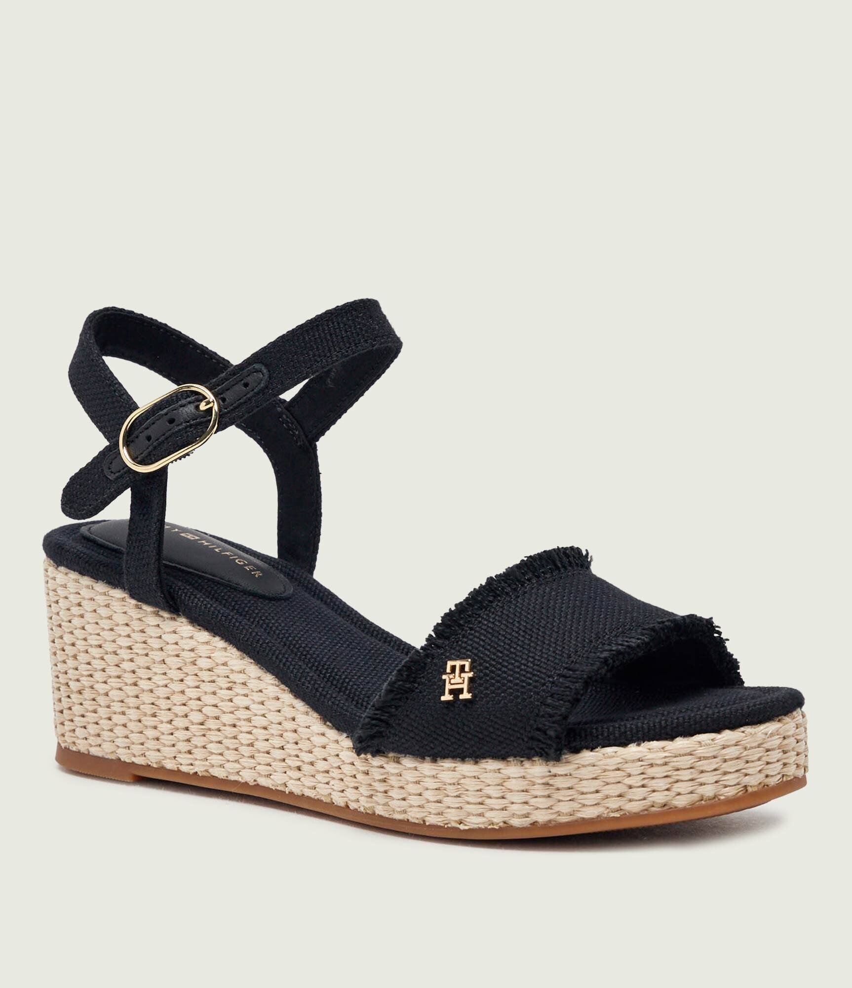 Tommy Hilfiger Platforme cu adaos de piele