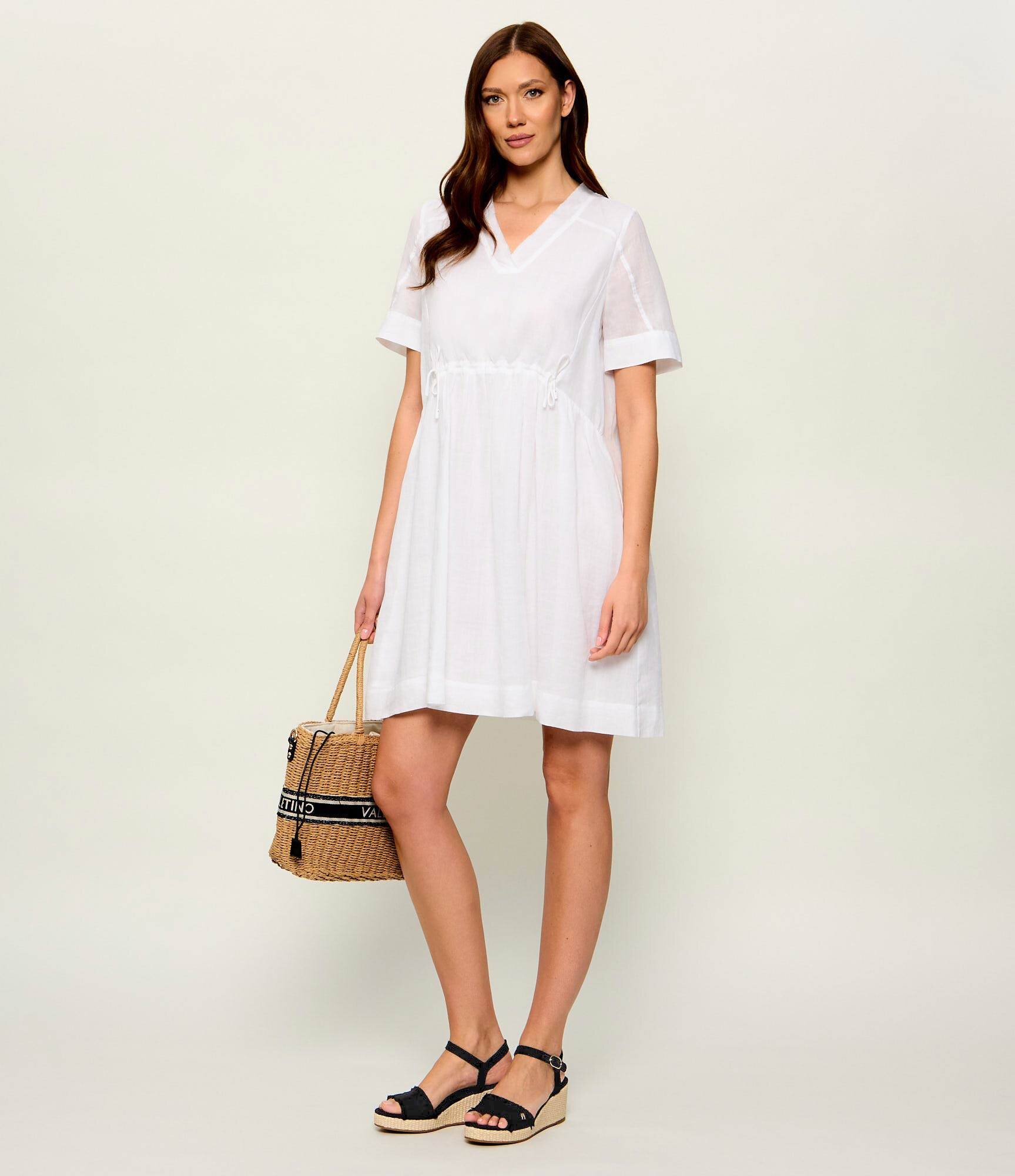 Tommy Hilfiger Platforme cu adaos de piele