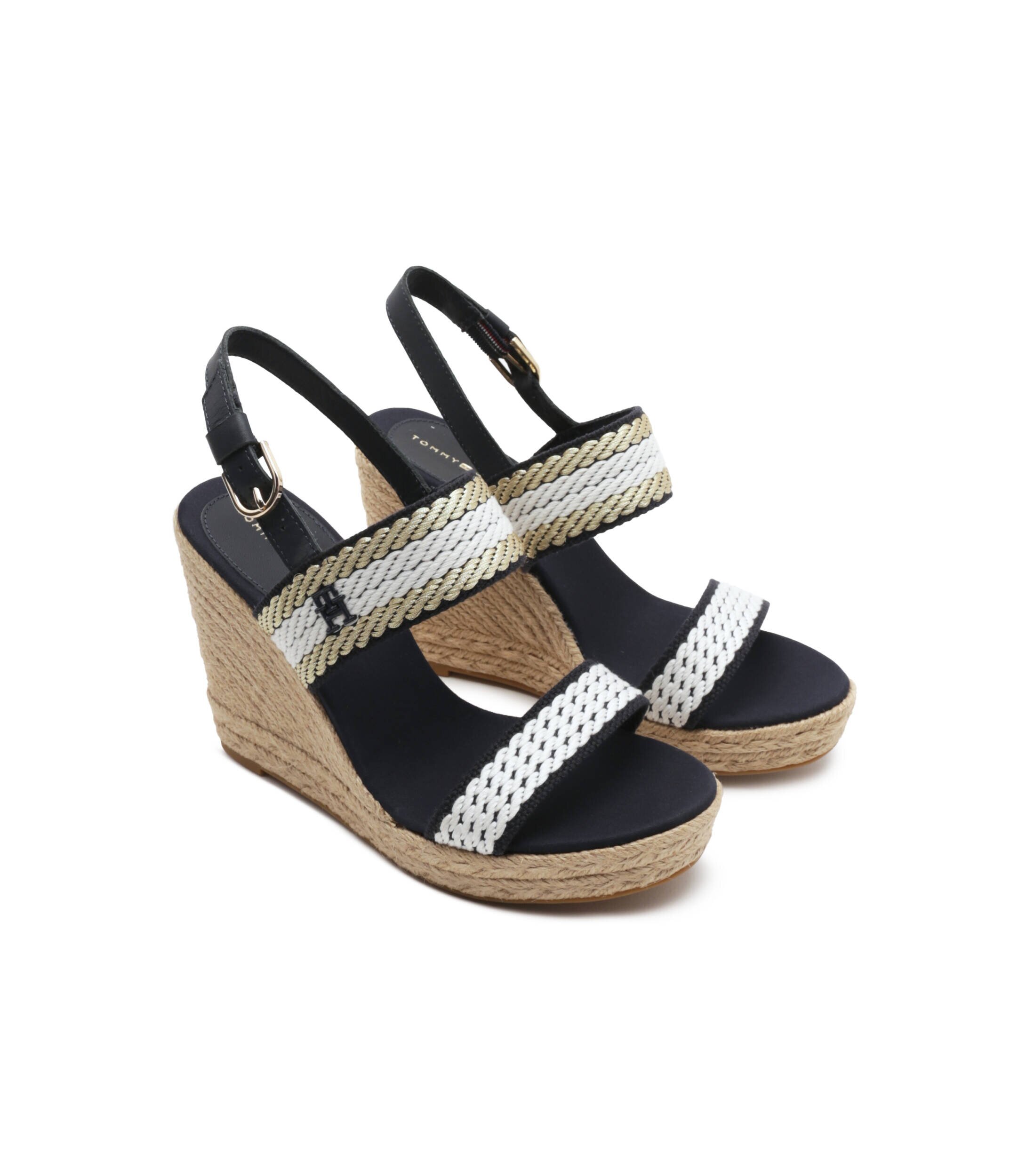 Tommy Hilfiger Platforme cu adaos de piele