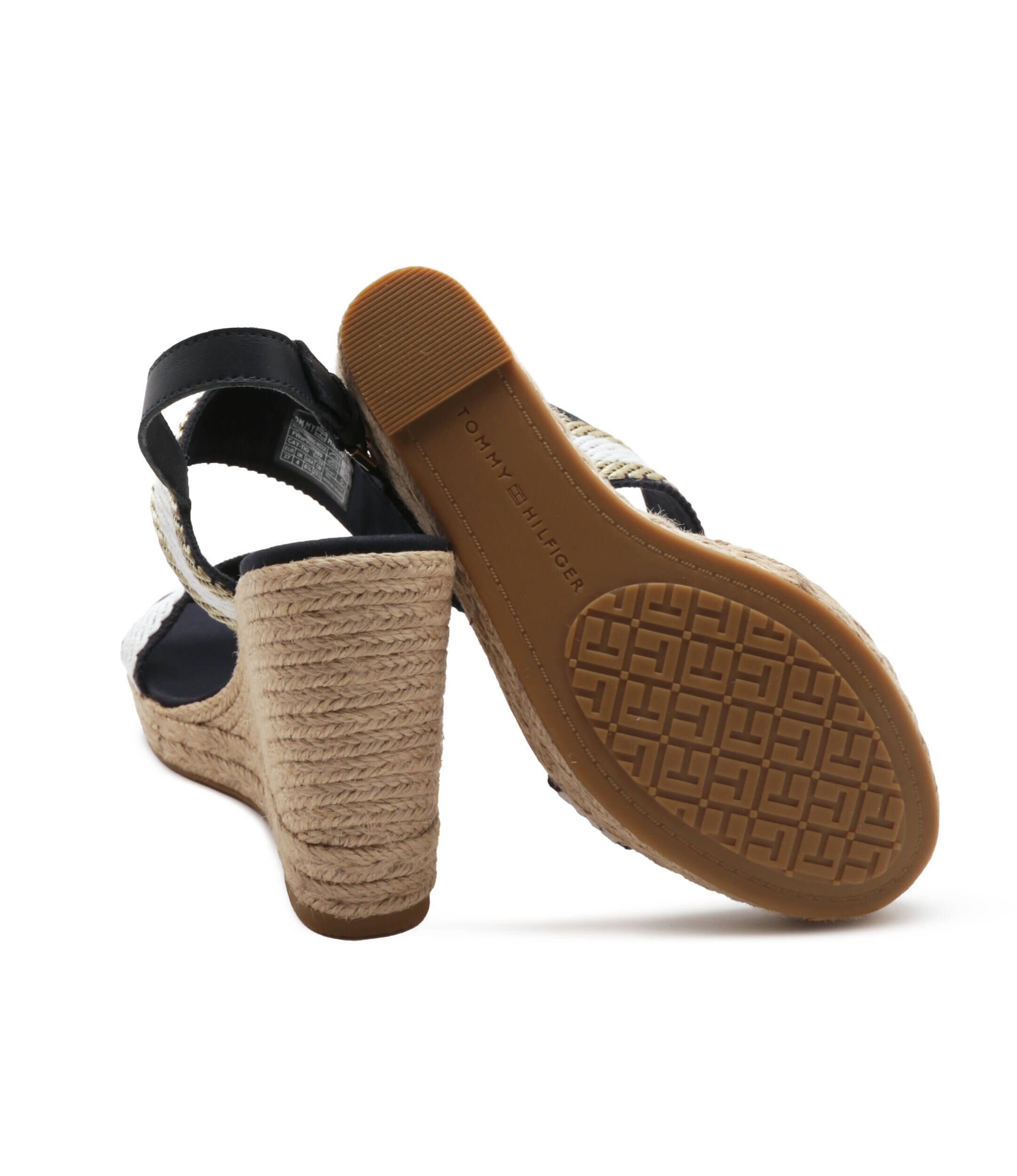 Tommy Hilfiger Platforme cu adaos de piele