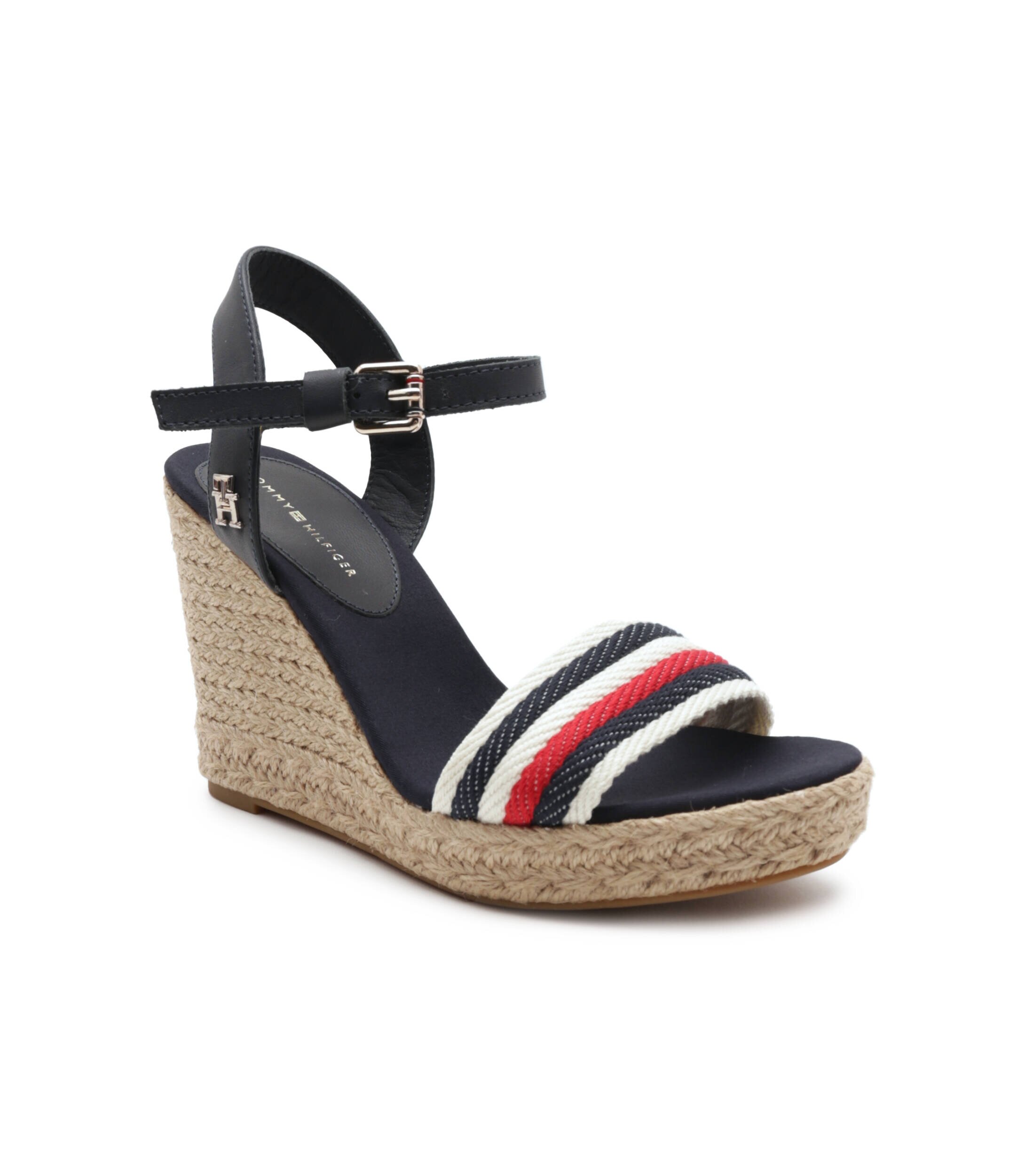 Tommy Hilfiger Platforme cu adaos de piele