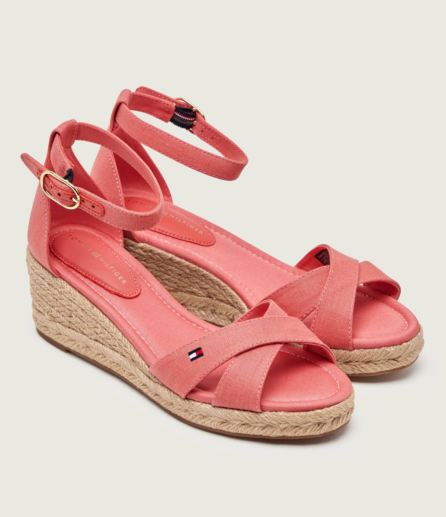 Tommy Hilfiger Platforme cu adaos de piele