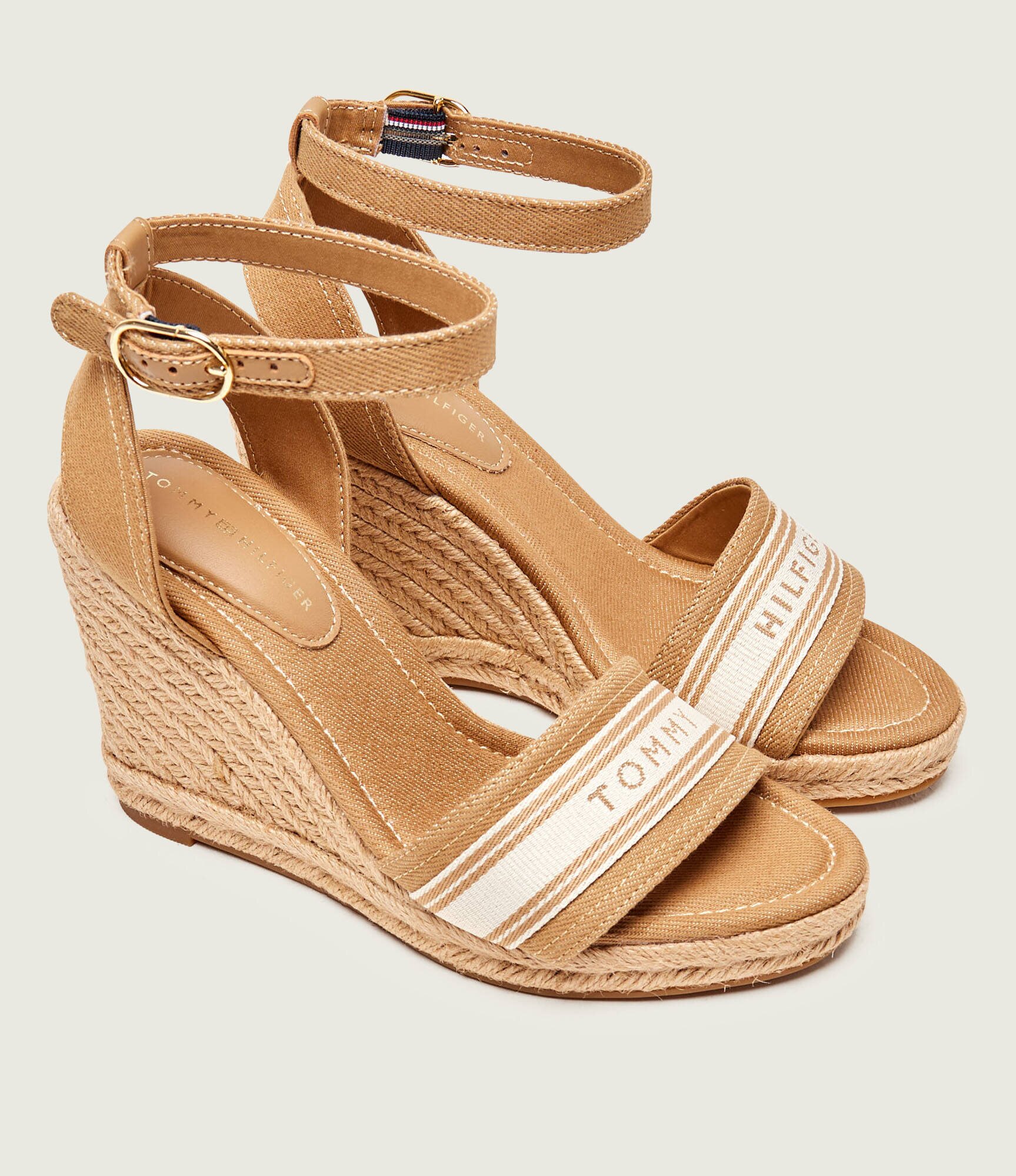Tommy Hilfiger Platforme cu adaos de piele