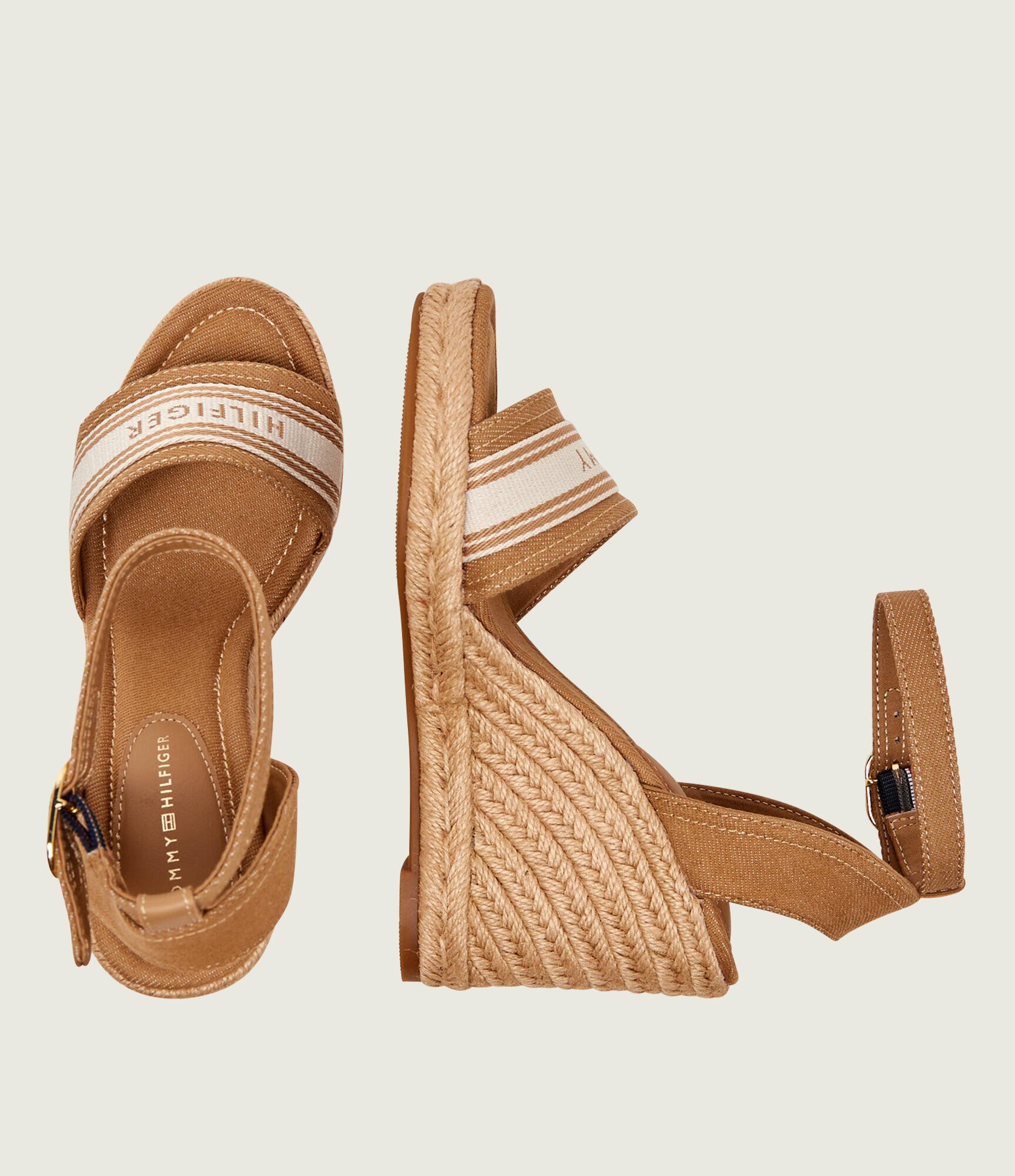 Tommy Hilfiger Platforme cu adaos de piele
