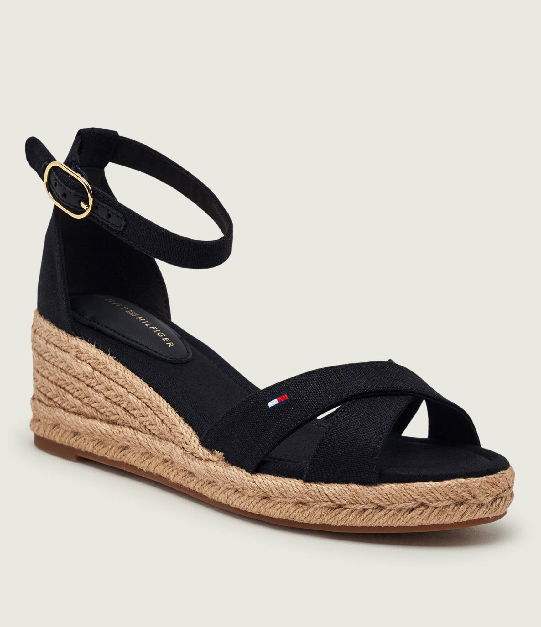 Tommy Hilfiger Platforme cu adaos de piele