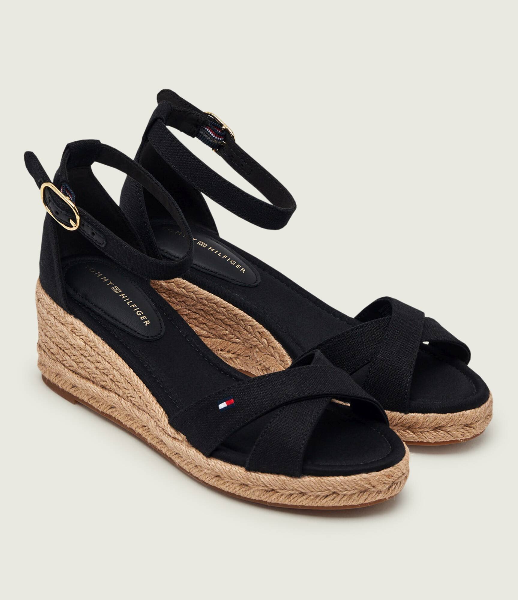 Tommy Hilfiger Platforme cu adaos de piele
