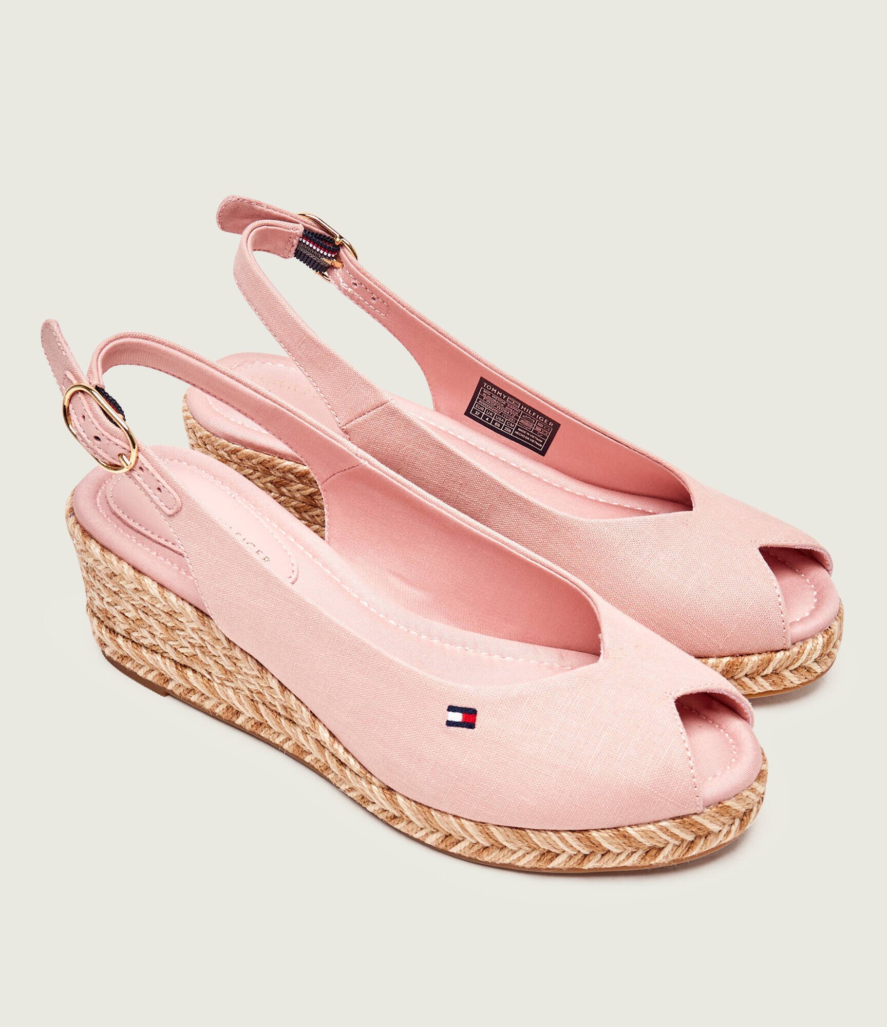 Tommy Hilfiger Platforme cu adaos de piele