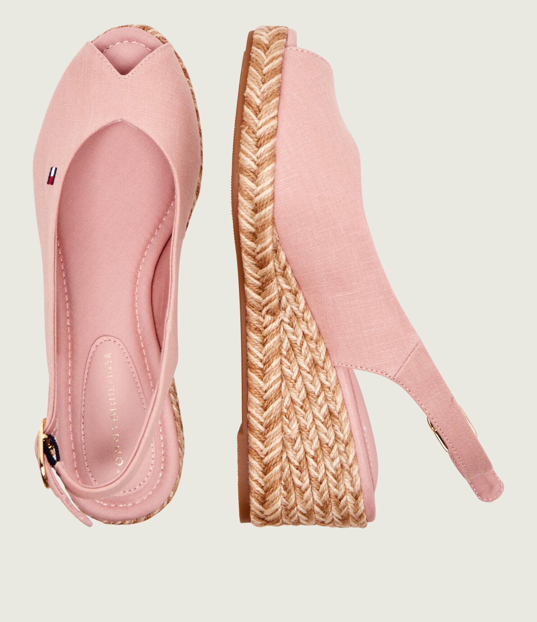 Tommy Hilfiger Platforme cu adaos de piele