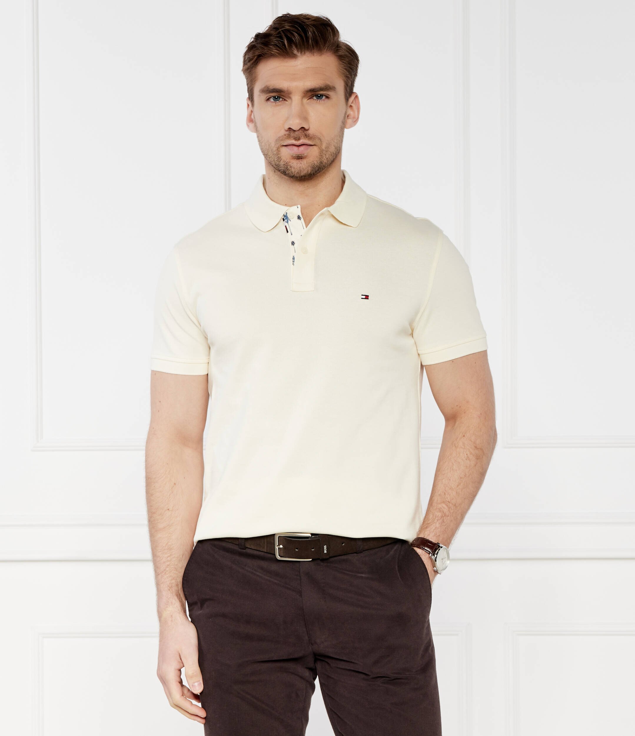 Tommy Hilfiger Polo Palm Under Collar | Regular Fit | stretch