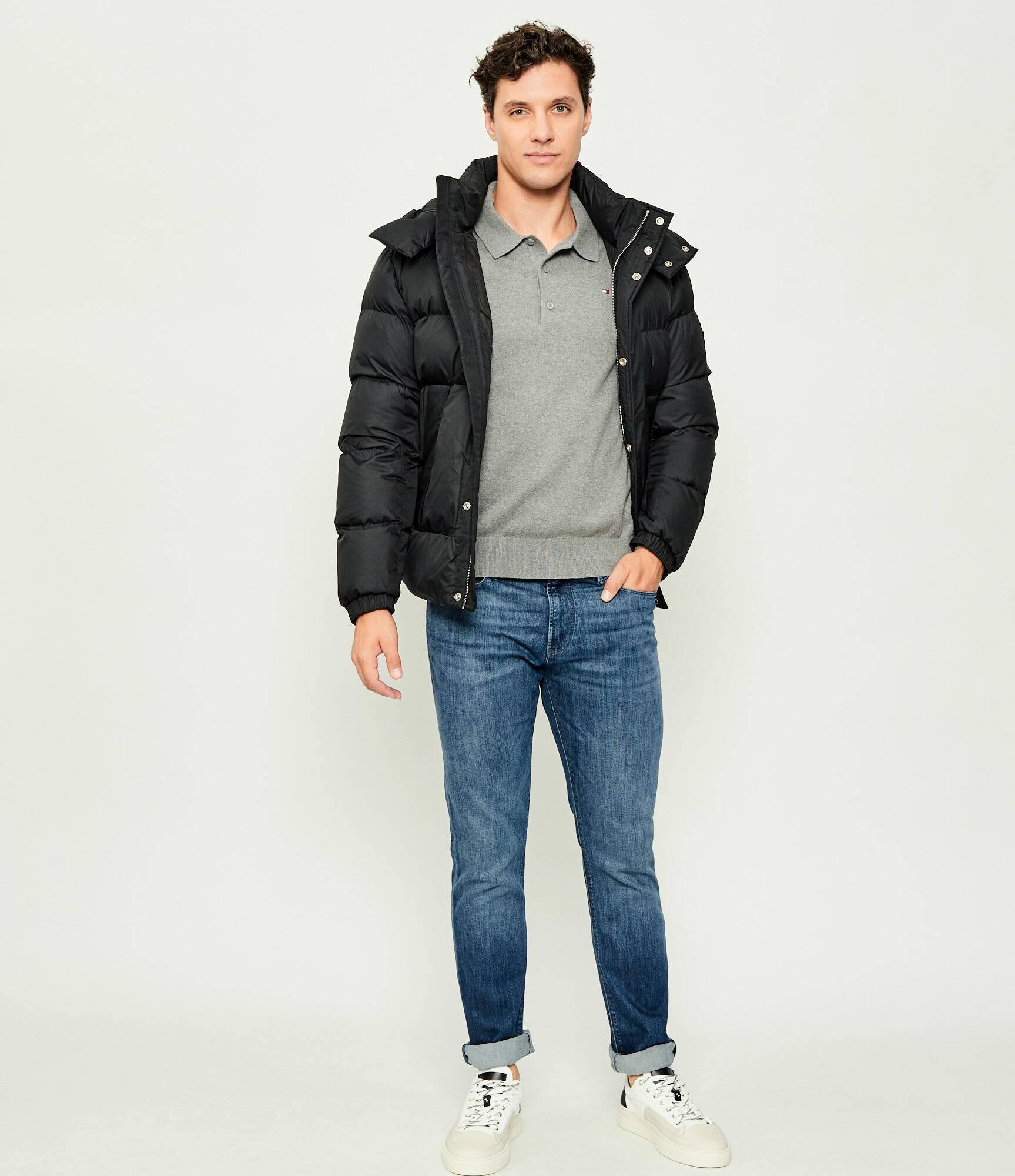 Tommy Hilfiger Polo | regular fit cu adaos de cașmir