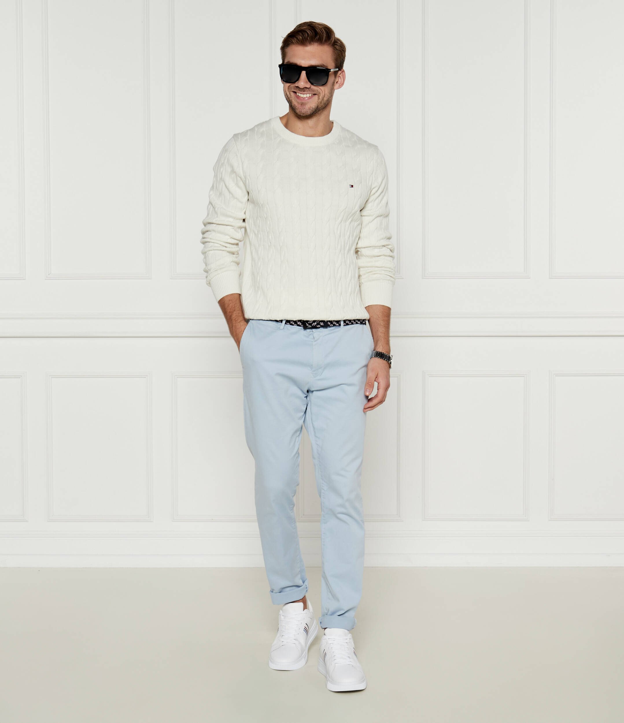 Tommy Hilfiger Pulover CLASSIC CABLE TH x F.C. Liverpool | regular fit