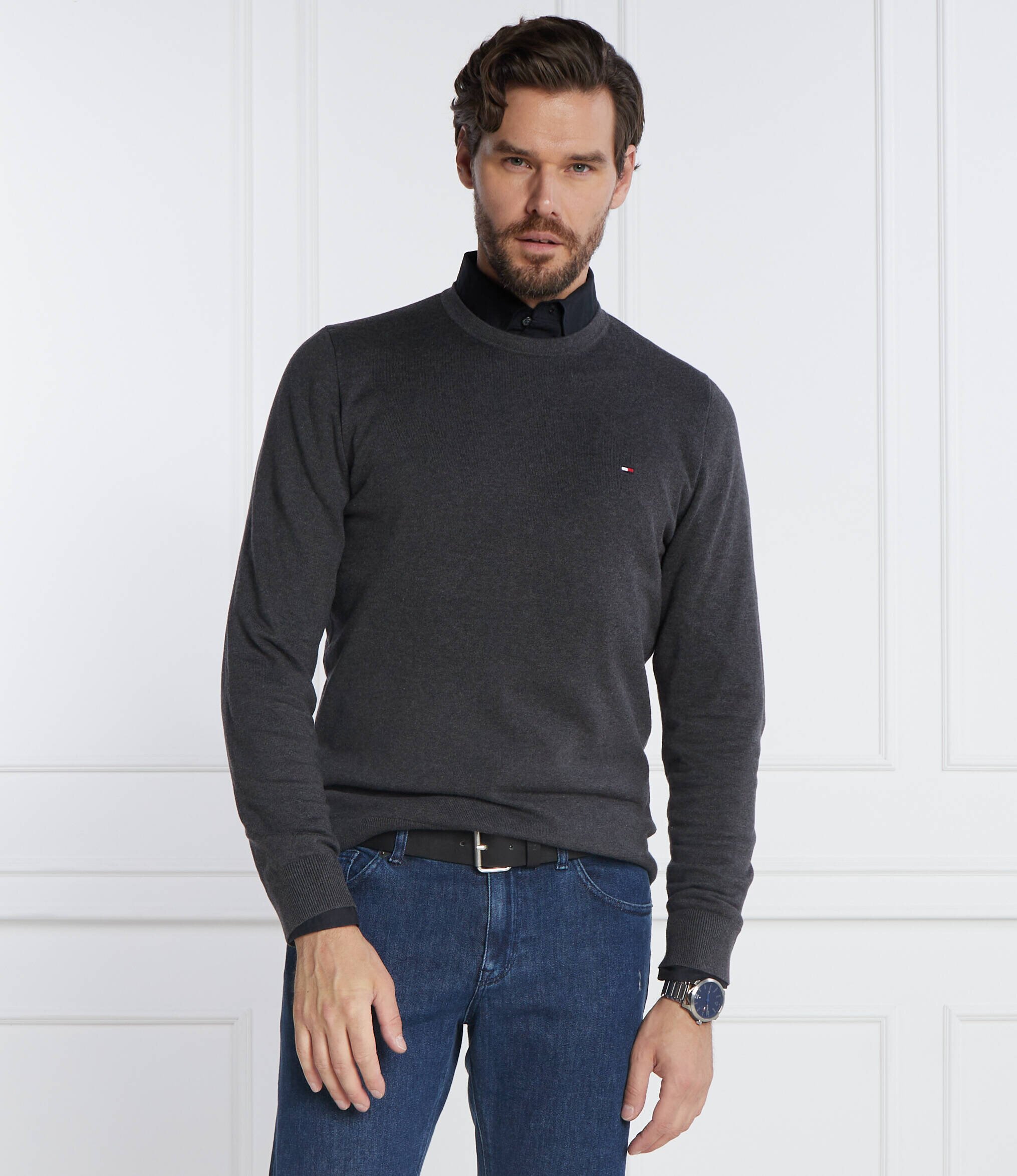 Tommy Hilfiger Pulover CLASSIC CREW | Regular Fit