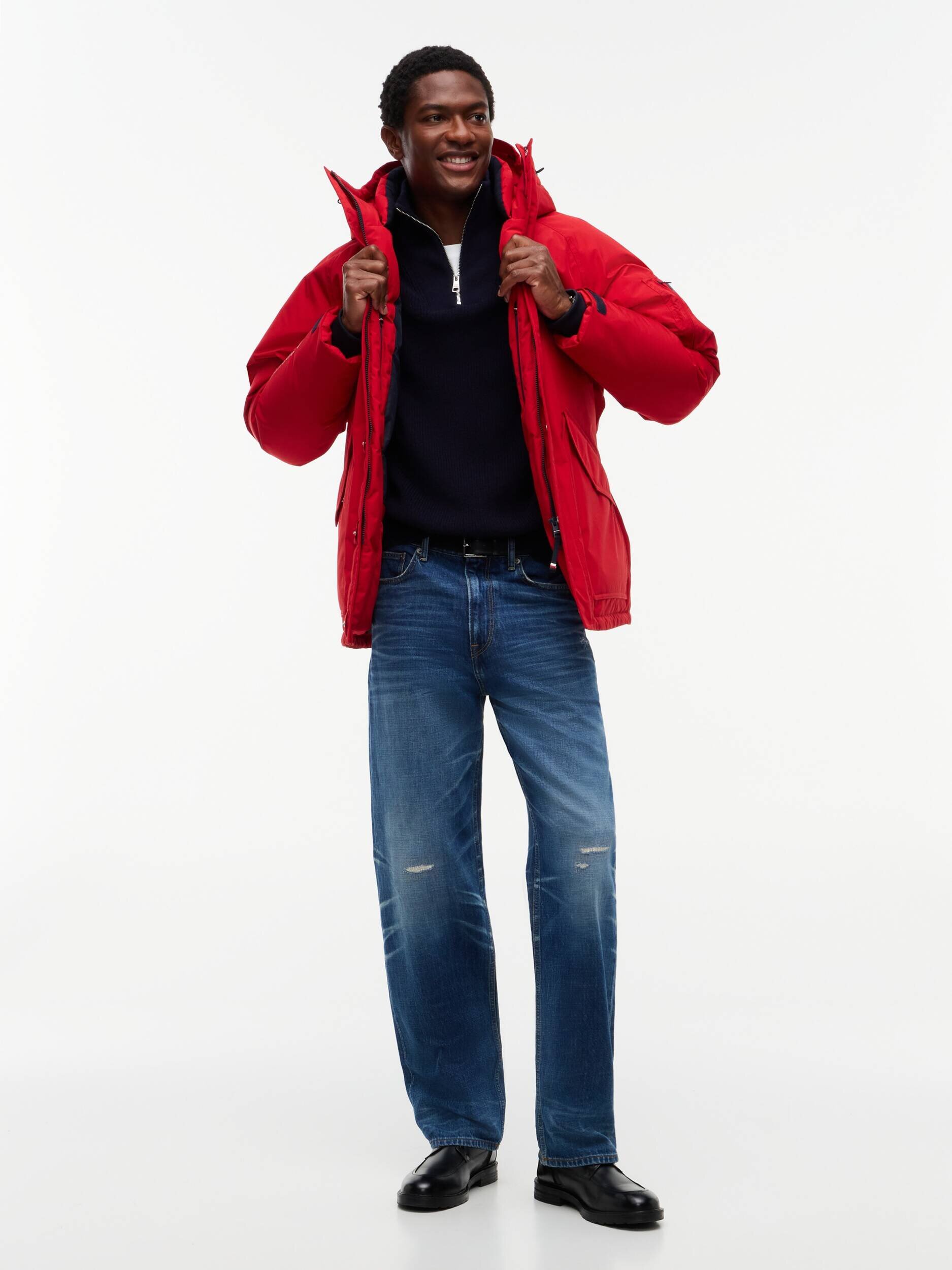 Tommy Hilfiger Pulover | Loose fit cu adaos de lână