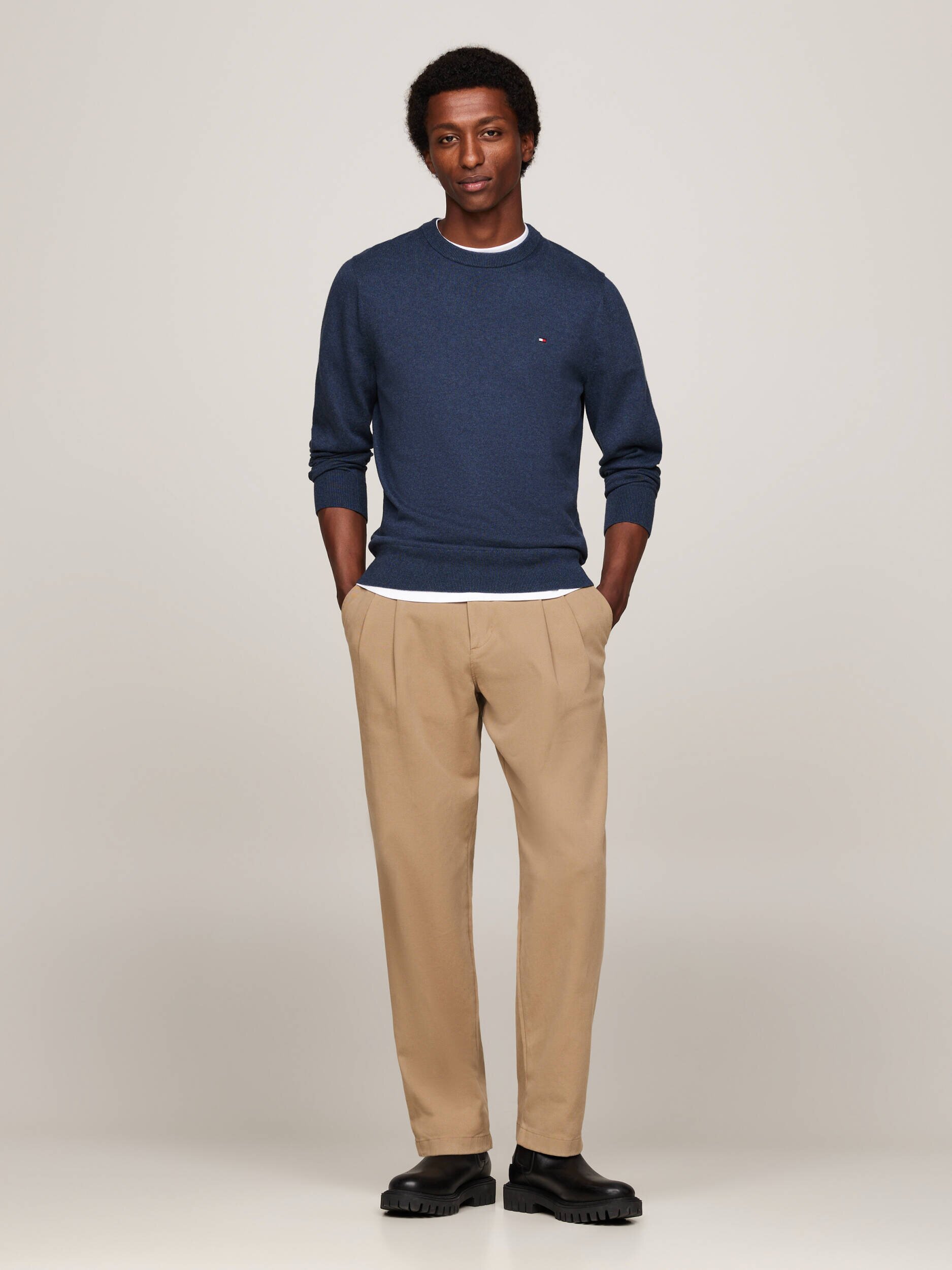 Tommy Hilfiger Pulover | regular fit cu adaos de cașmir