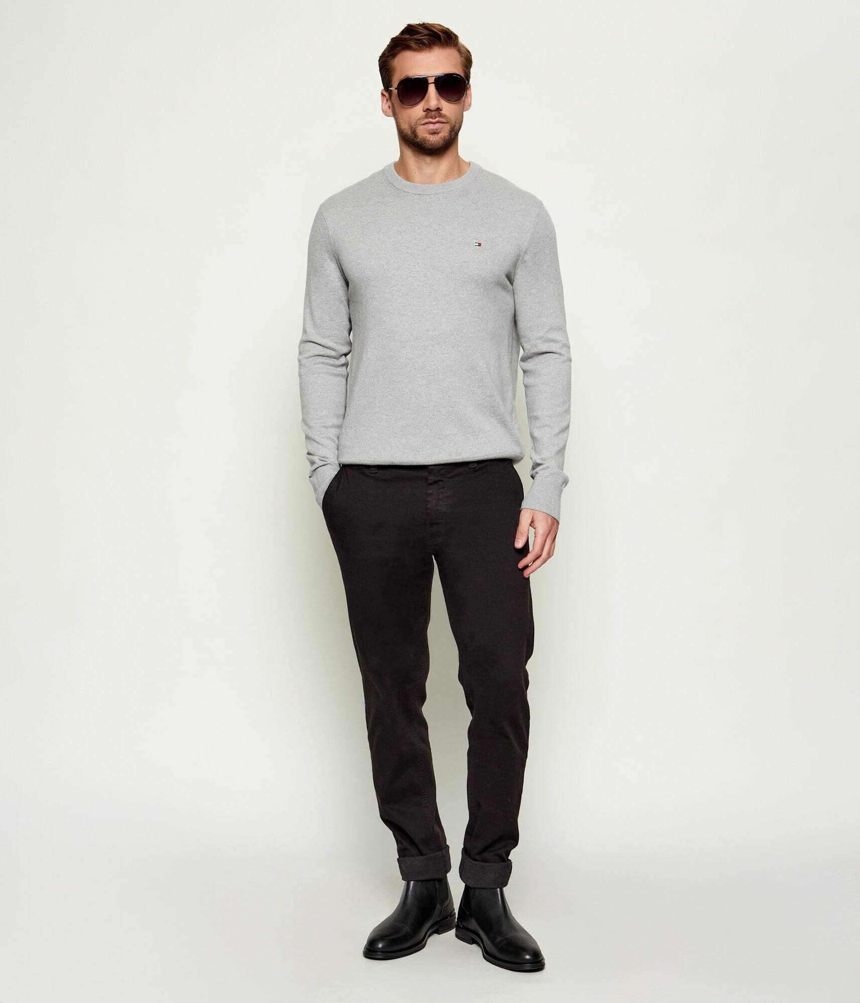 Tommy Hilfiger Pulover | Regular Fit cu adaos de cașmir