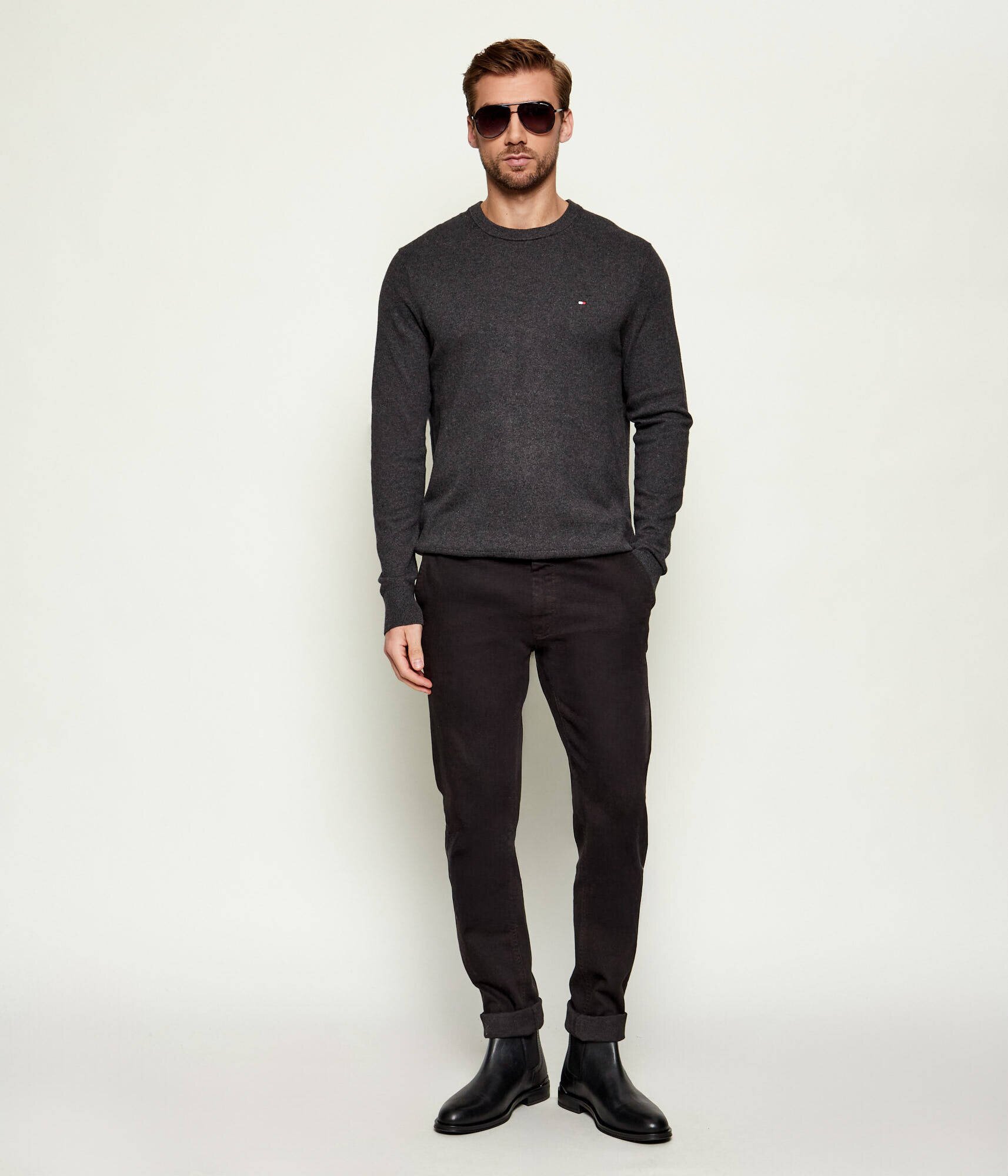 Tommy Hilfiger Pulover | Regular Fit cu adaos de cașmir