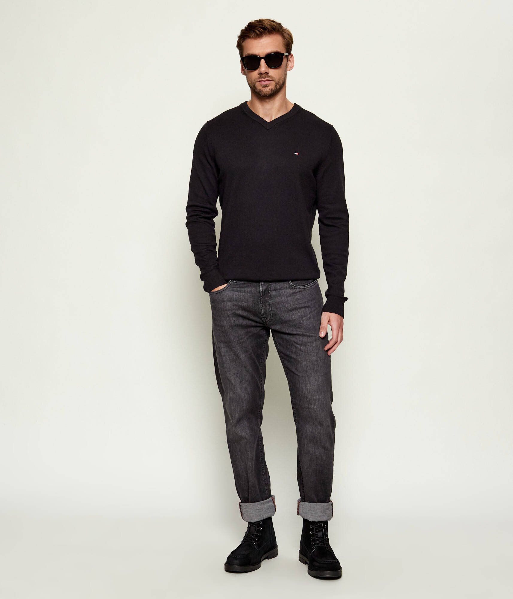 Tommy Hilfiger Pulover | regular fit cu adaos de cașmir