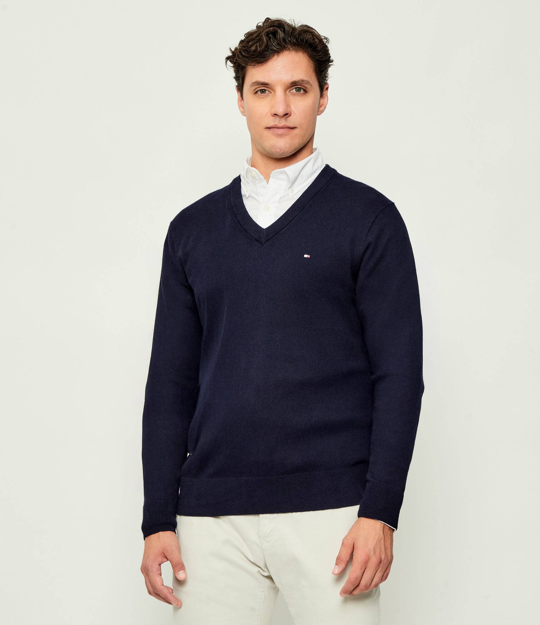 Tommy Hilfiger Pulover | Regular Fit cu adaos de cașmir