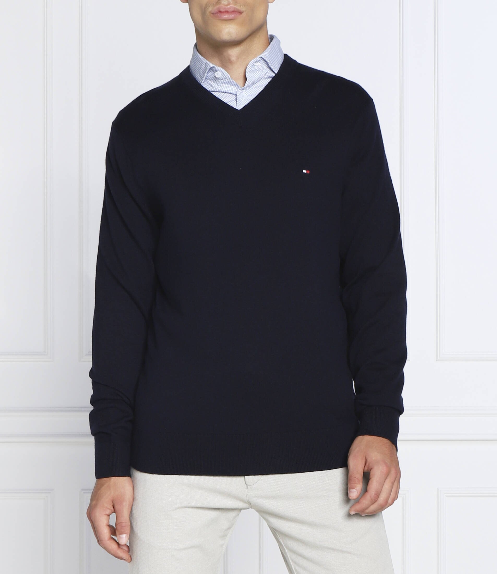 Tommy Hilfiger Pulover | Regular Fit cu adaos de cașmir