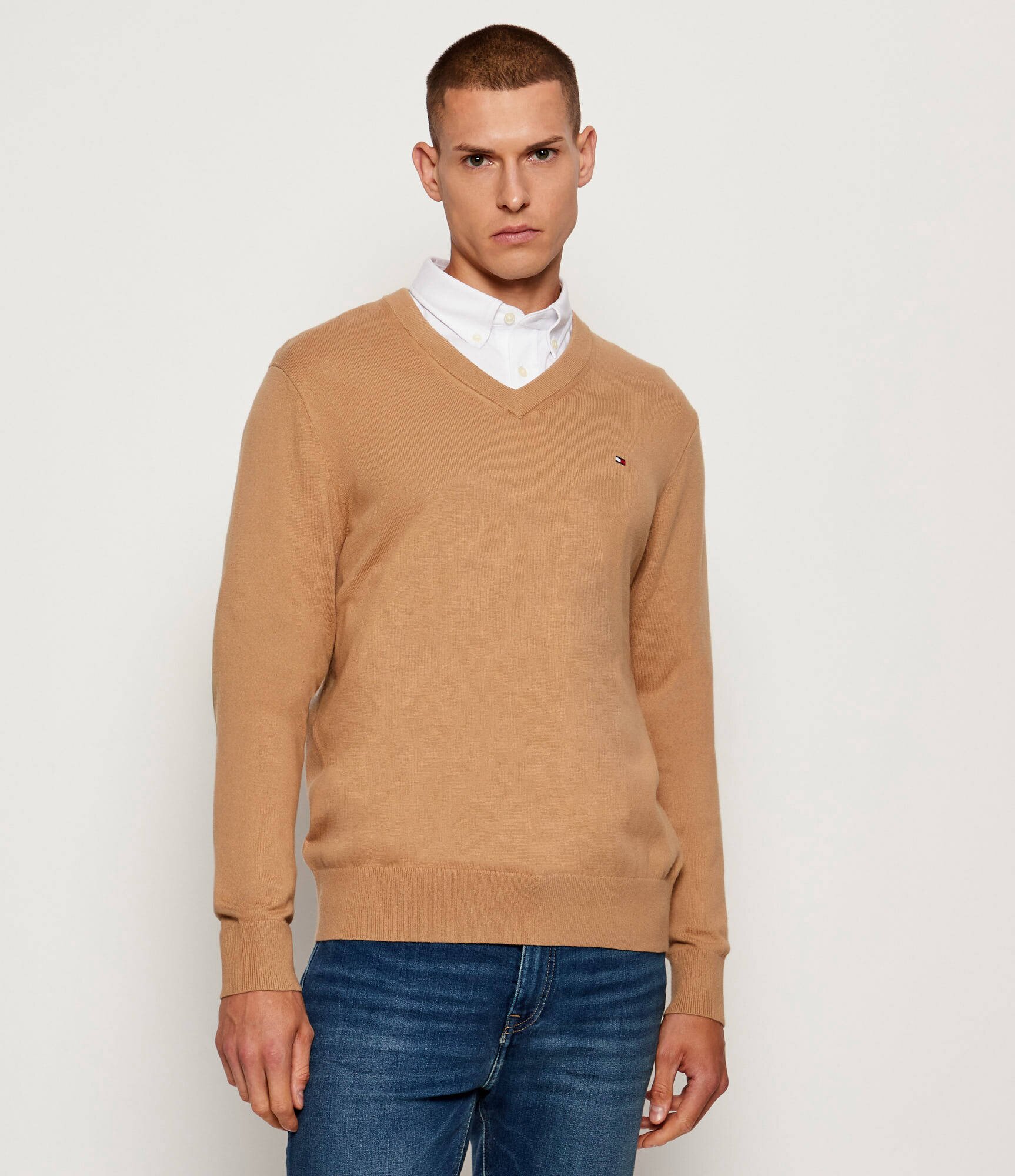 Tommy Hilfiger Pulover | regular fit cu adaos de cașmir