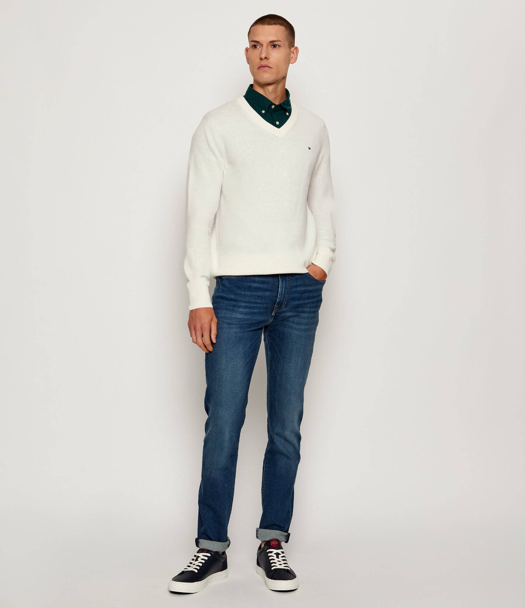 Tommy Hilfiger Pulover | regular fit cu adaos de cașmir