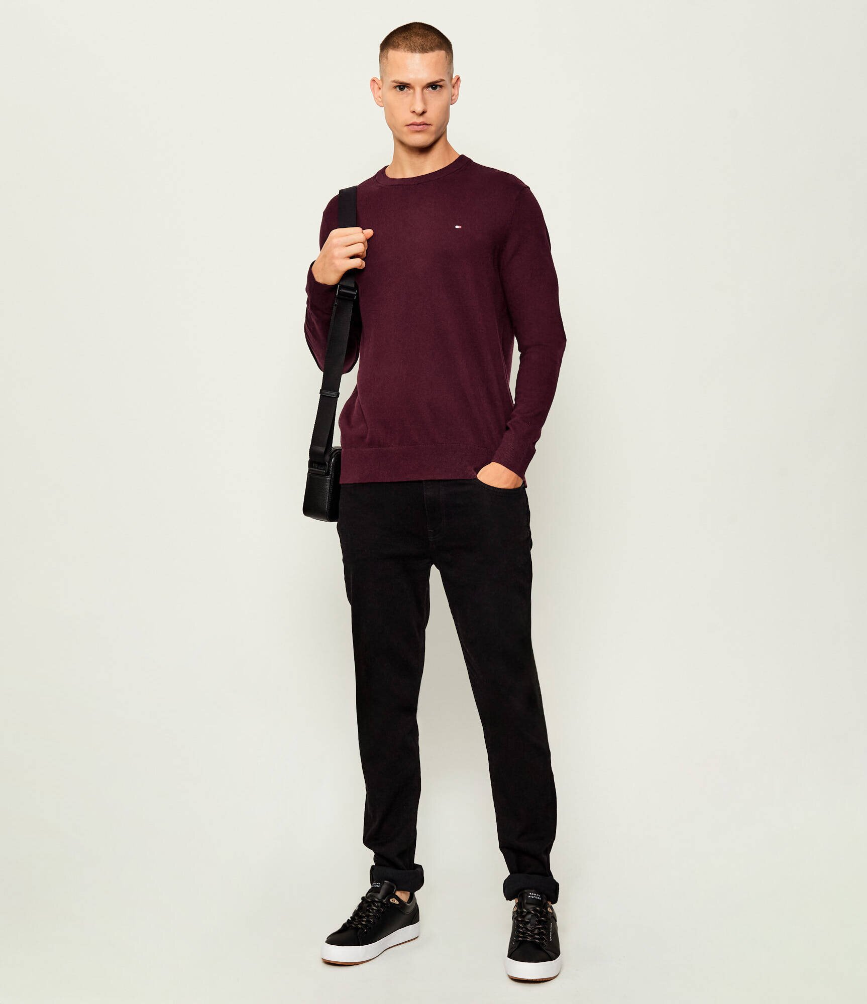 Tommy Hilfiger Pulover | regular fit cu adaos de cașmir