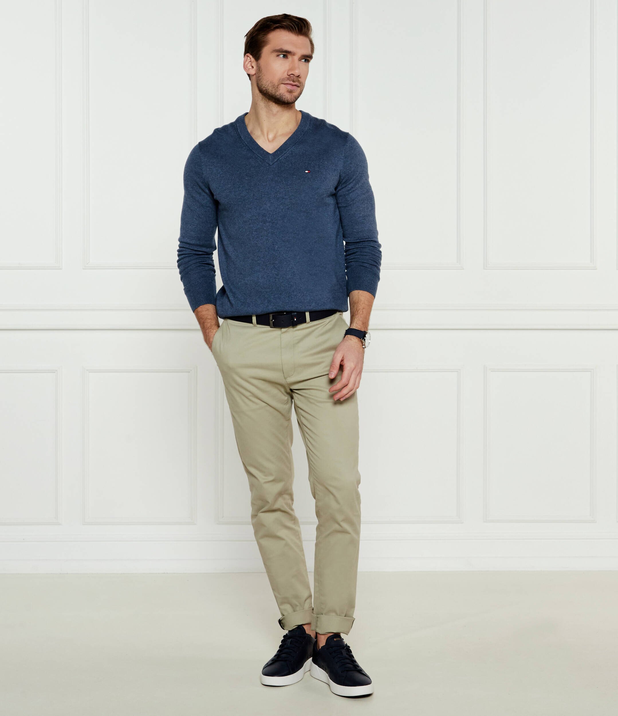 Tommy Hilfiger Pulover | Regular Fit cu adaos de cașmir