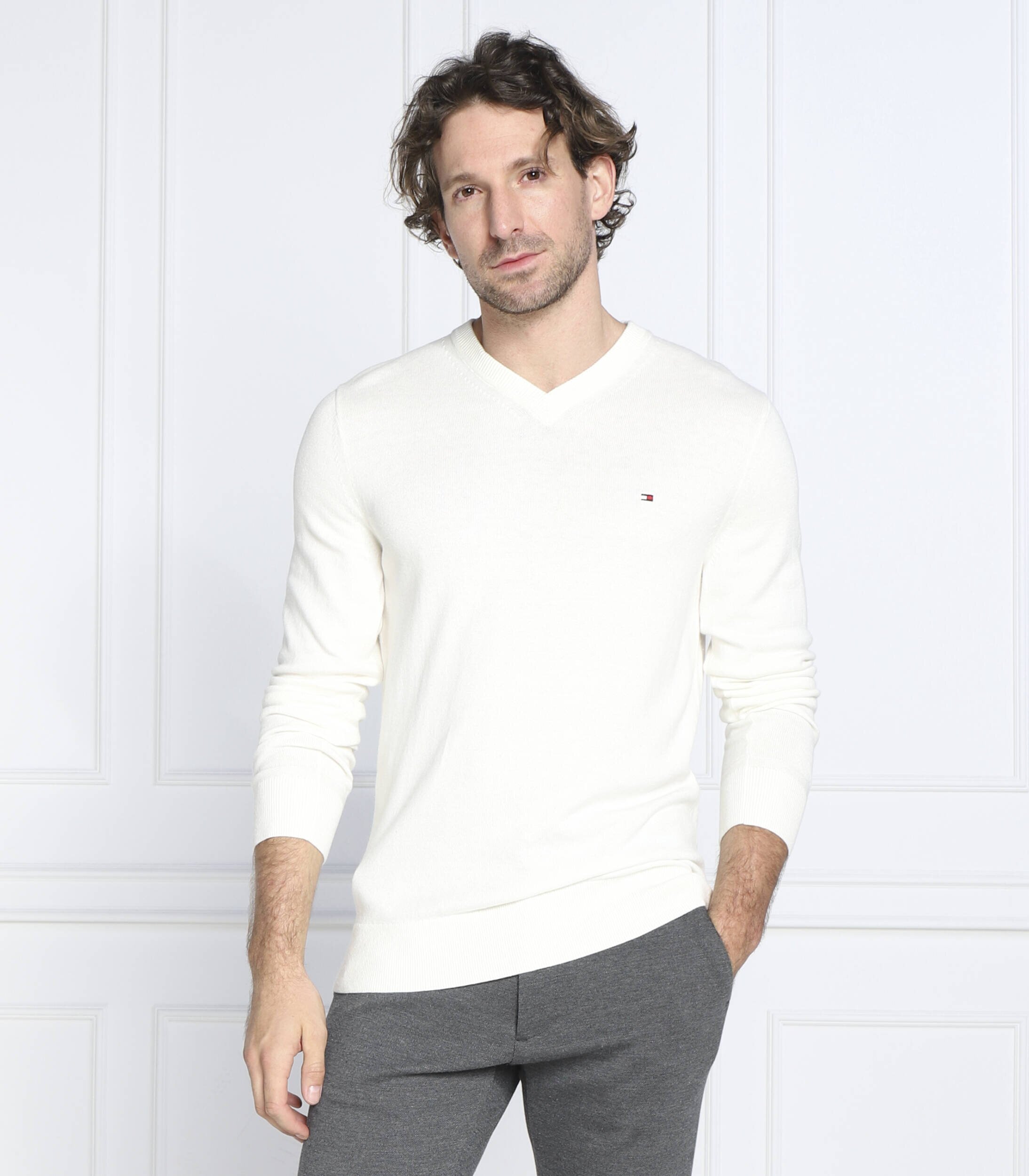 Tommy Hilfiger Pulover | Regular Fit cu adaos de cașmir