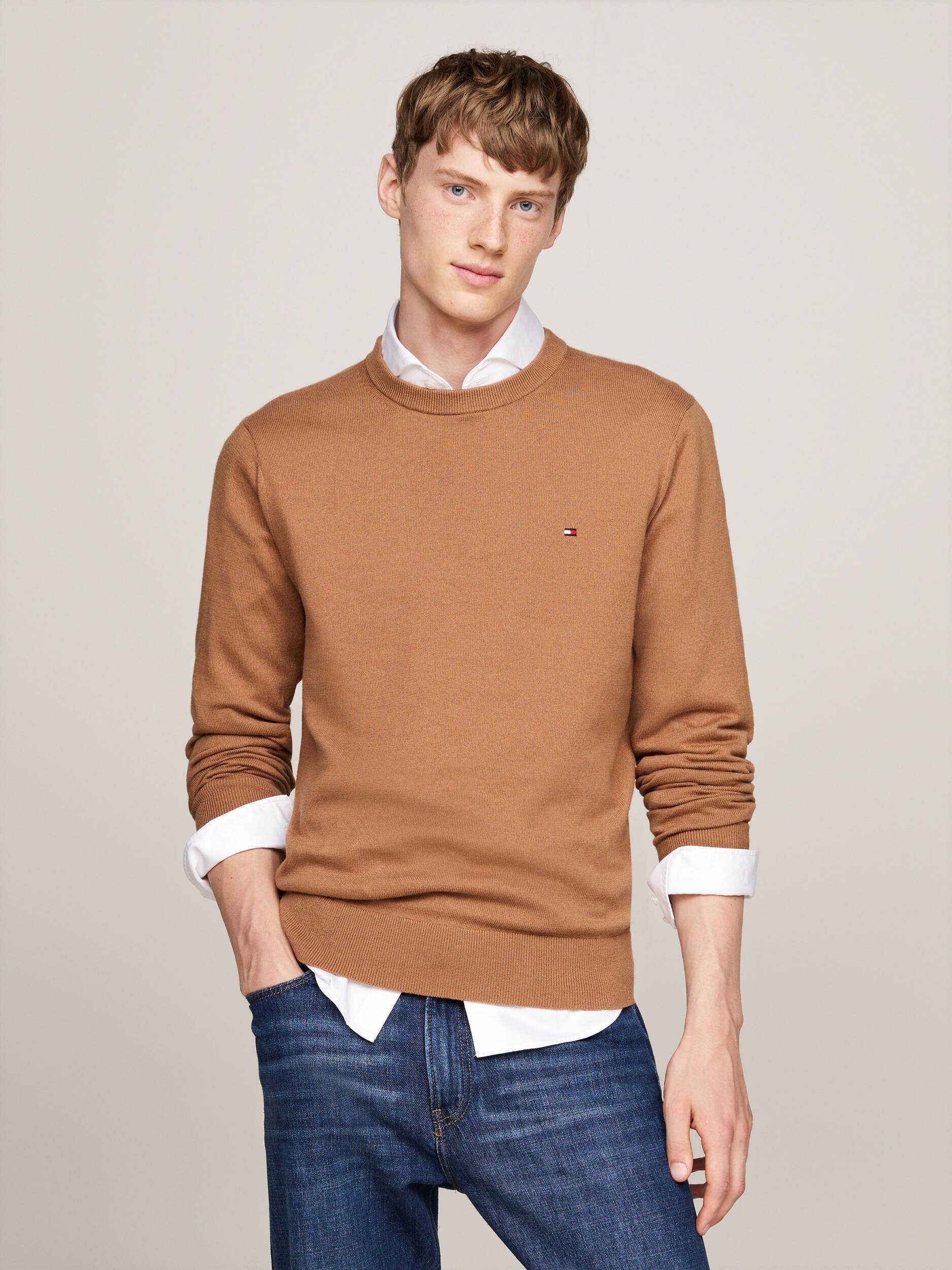 Tommy Hilfiger Pulover | Regular Fit cu adaos de cașmir