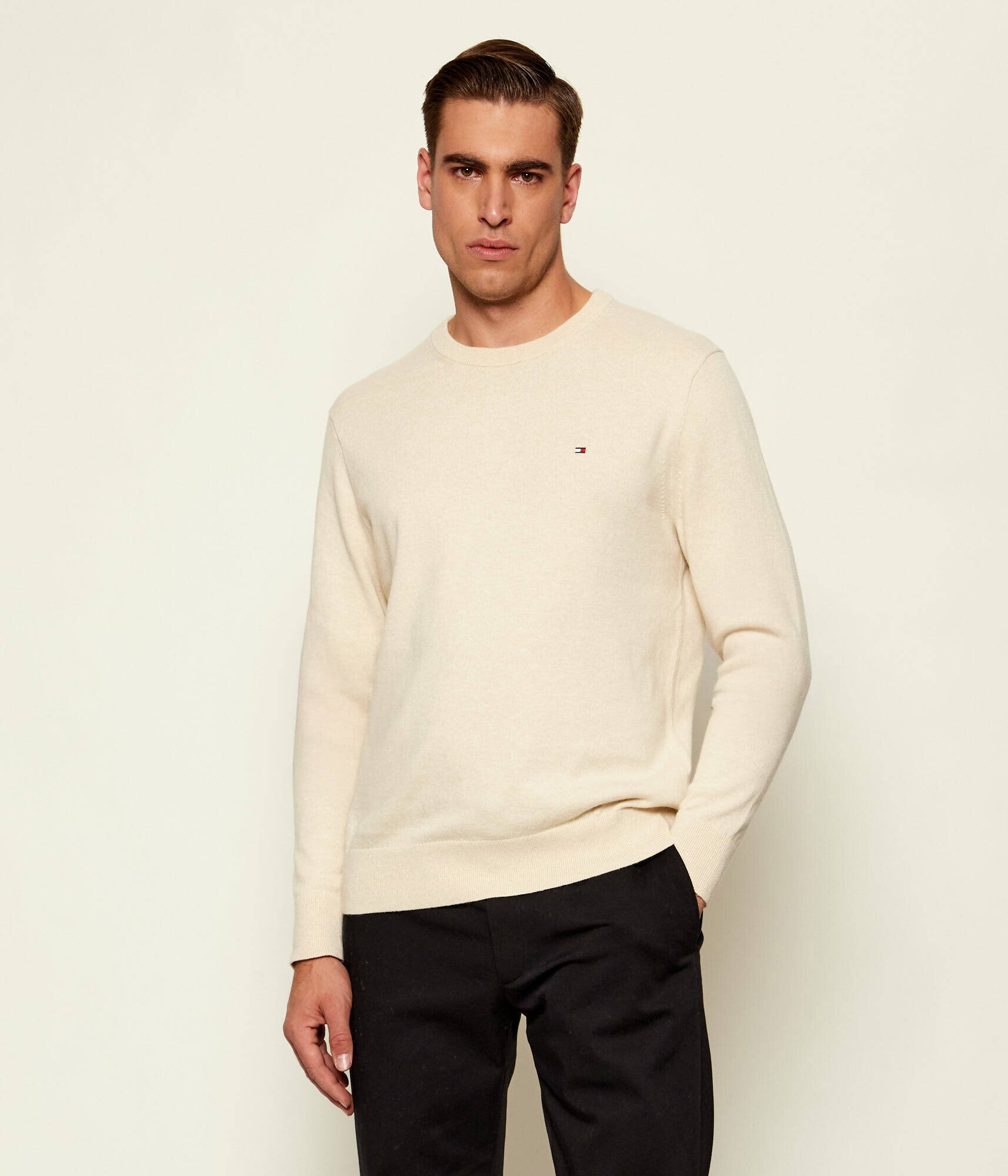Tommy Hilfiger Pulover | Regular Fit cu adaos de lână