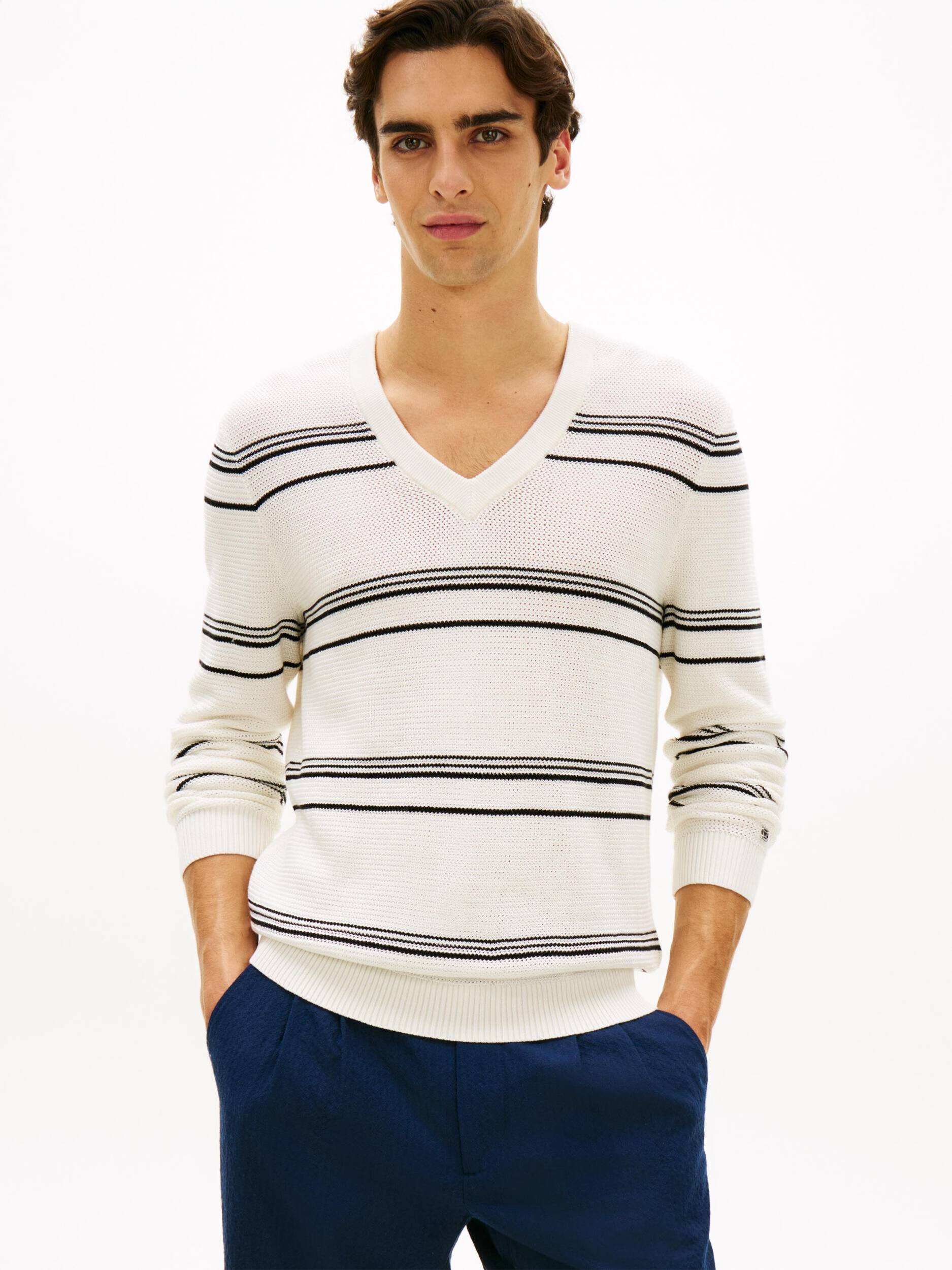 Tommy Hilfiger Pulover | regular fit | mercerizat