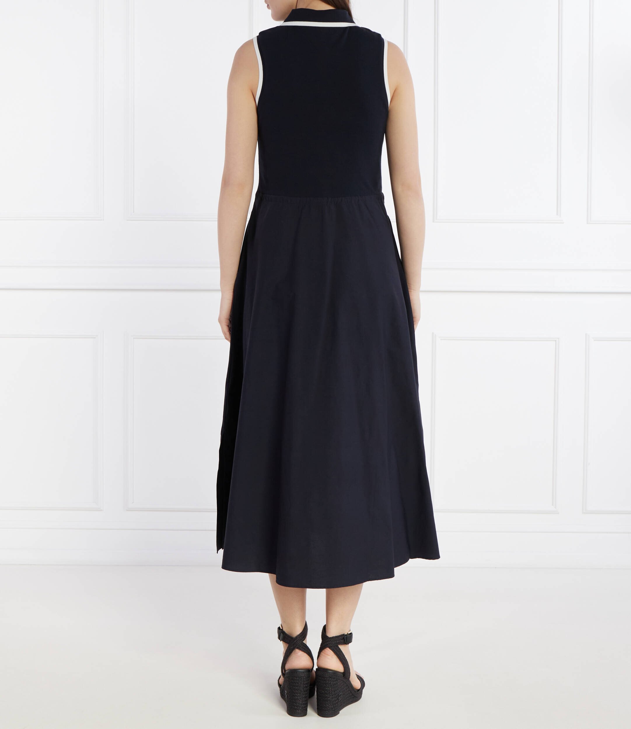 Tommy Hilfiger Rochie SMD TIP LYCLL MIDI POLO DRS NS