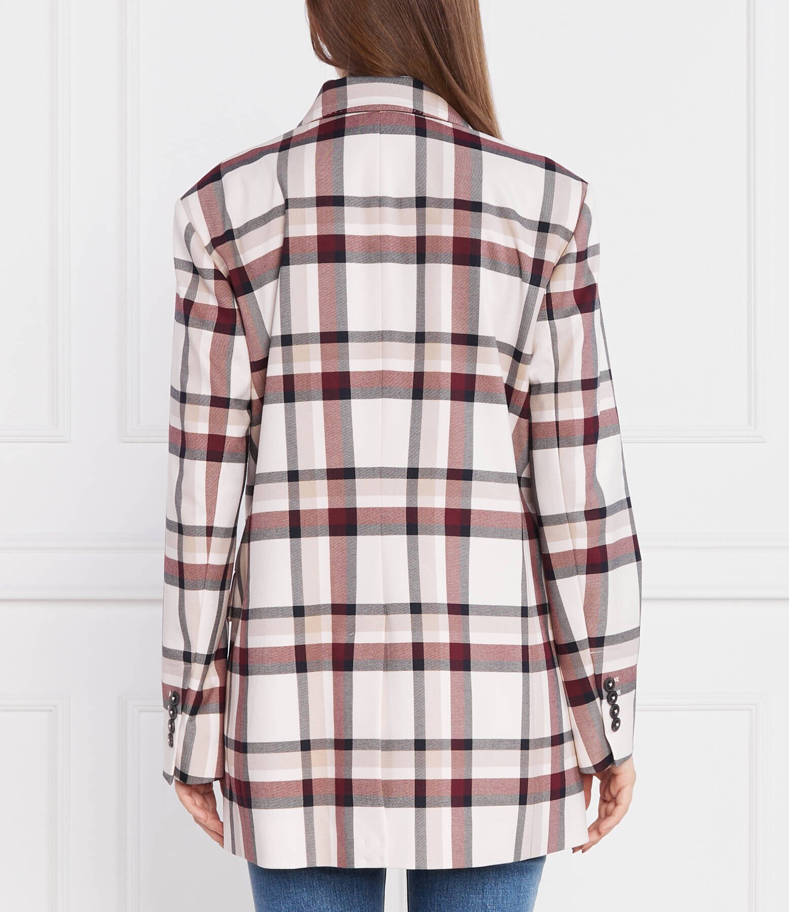 Tommy Hilfiger Sacou GLOBAL STRIPE CHECK DB | Regular Fit