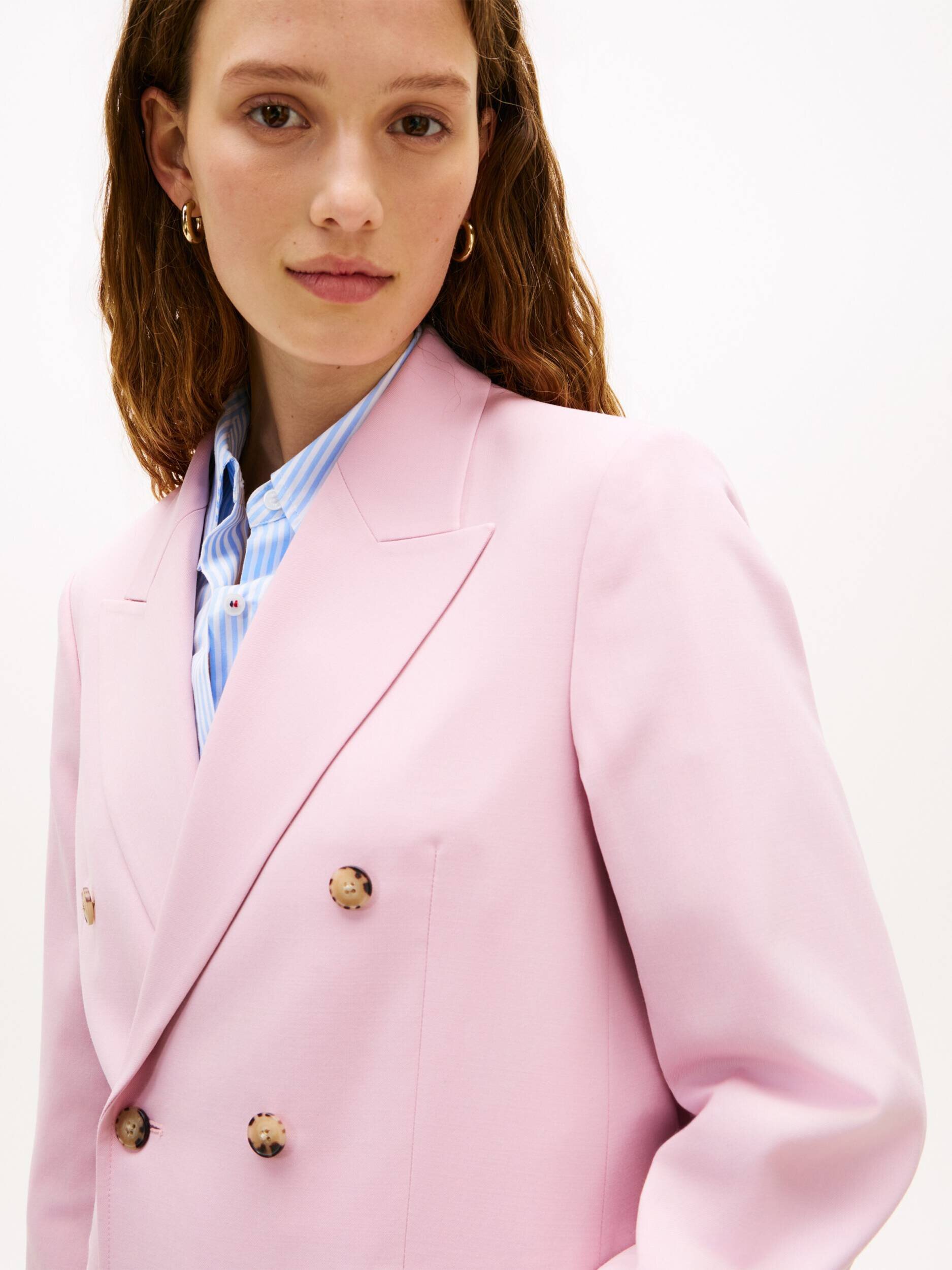 Tommy Hilfiger Sacou | Loose fit cu adaos de lână